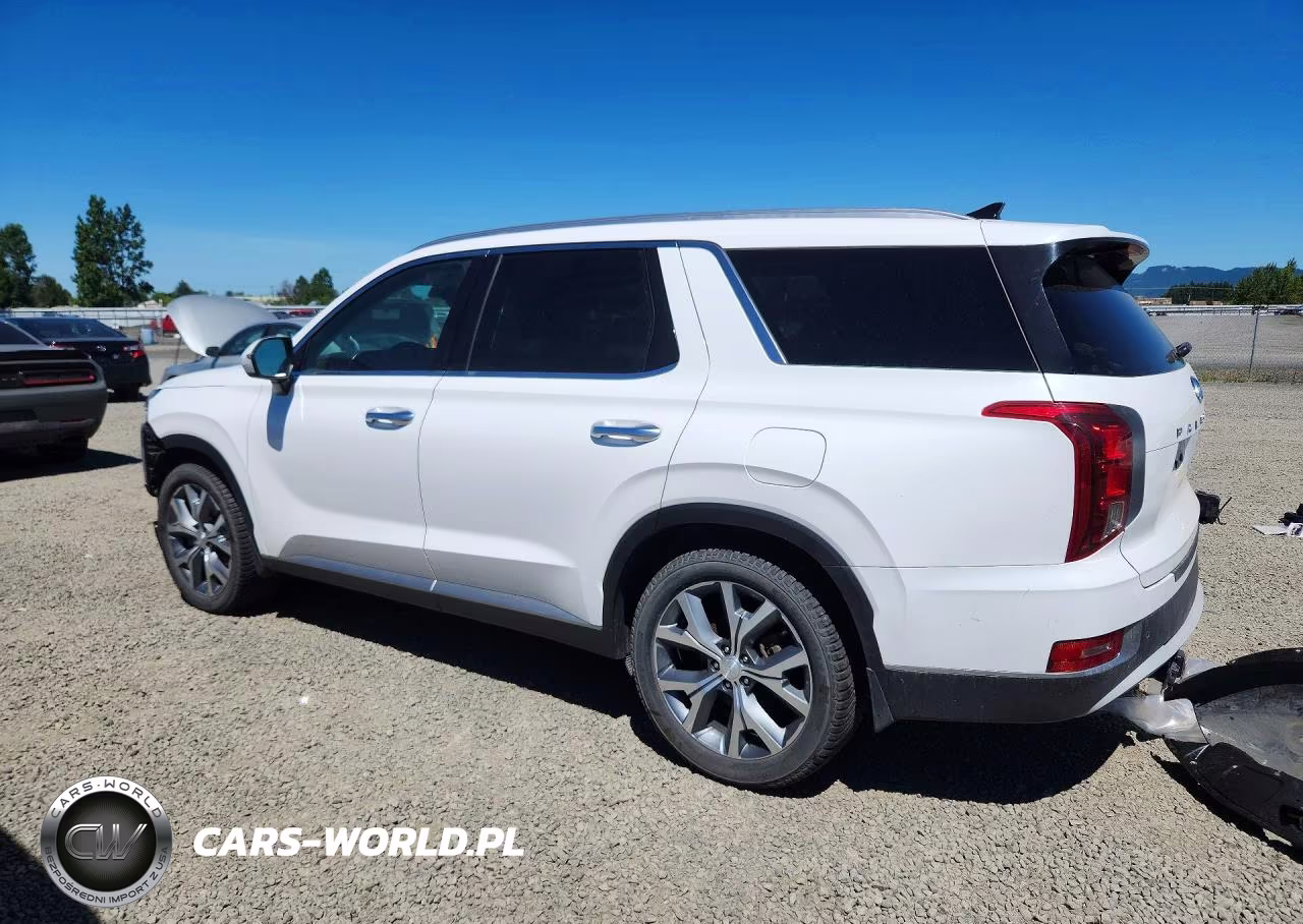 2021 Hyundai Palisade Sel VIN:KM8R4DHE3MU206457 - 2