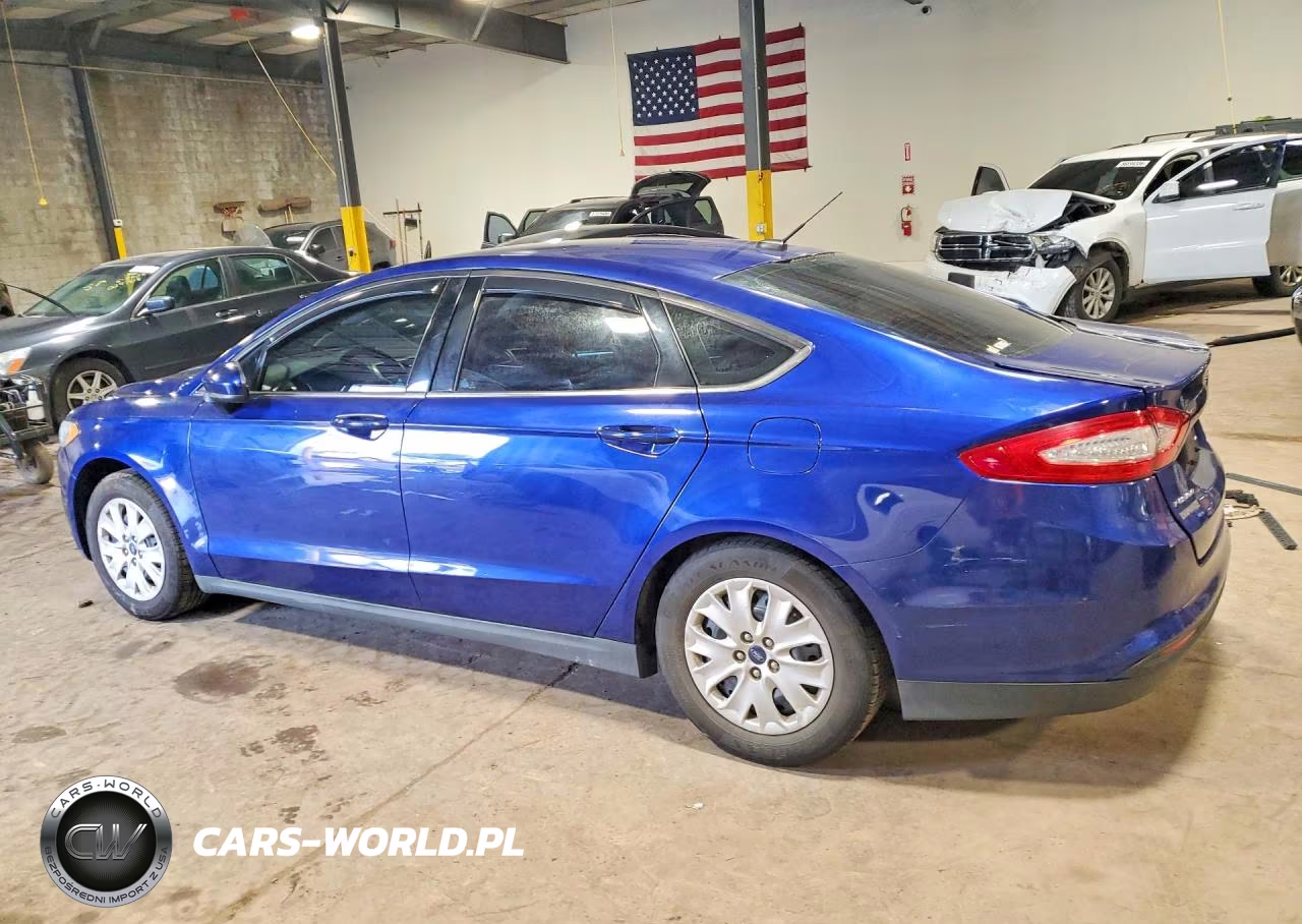 2013 Ford Fusion S VIN:3FA6P0G73DR336102 - 2