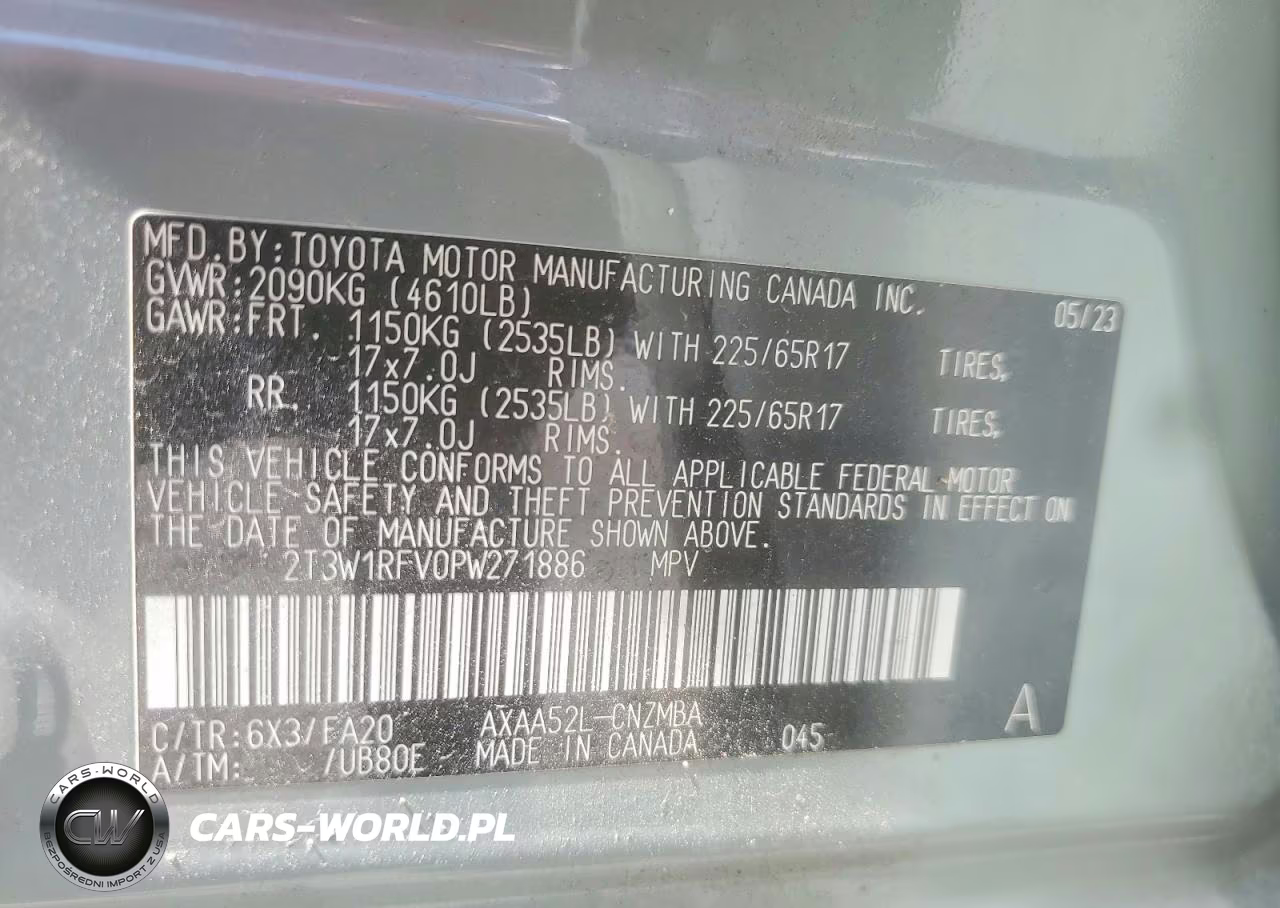 2023 Toyota Rav4 Xle VIN:2T3W1RFV0PW271886 - 14