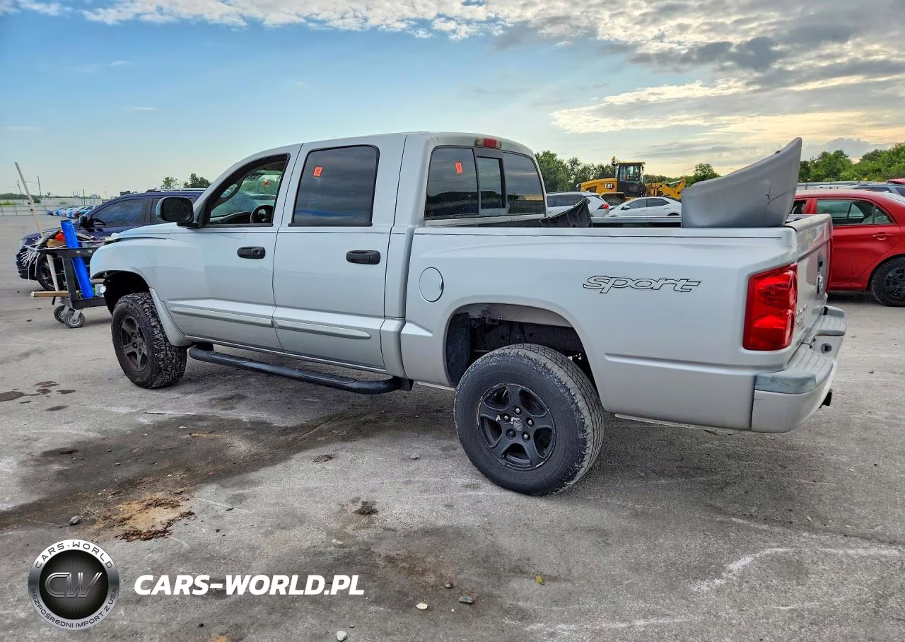 2006 Dodge Dakota Quad Slt VIN:1D7HE48K66S710590 - 2