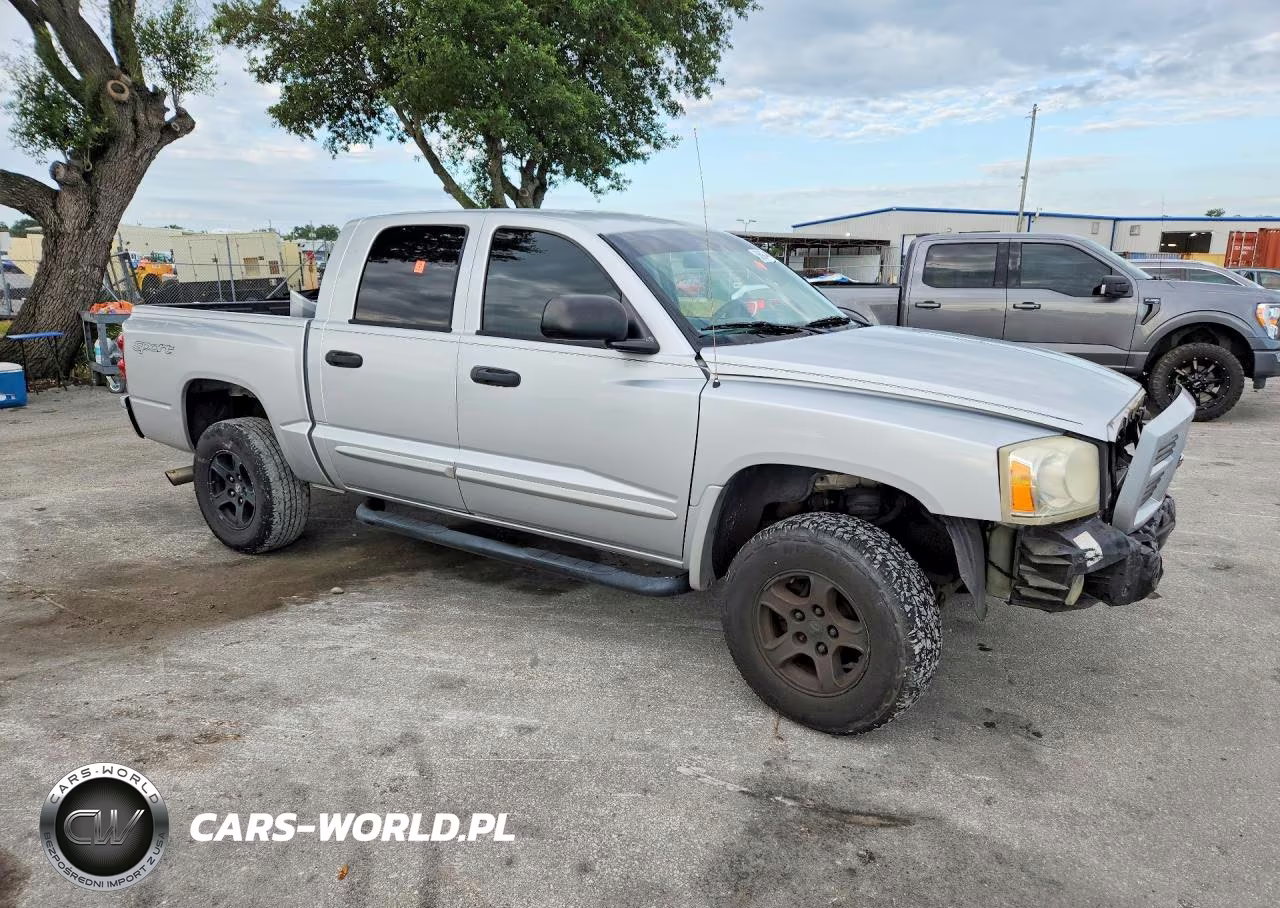 2006 Dodge Dakota Quad Slt VIN:1D7HE48K66S710590 - 4