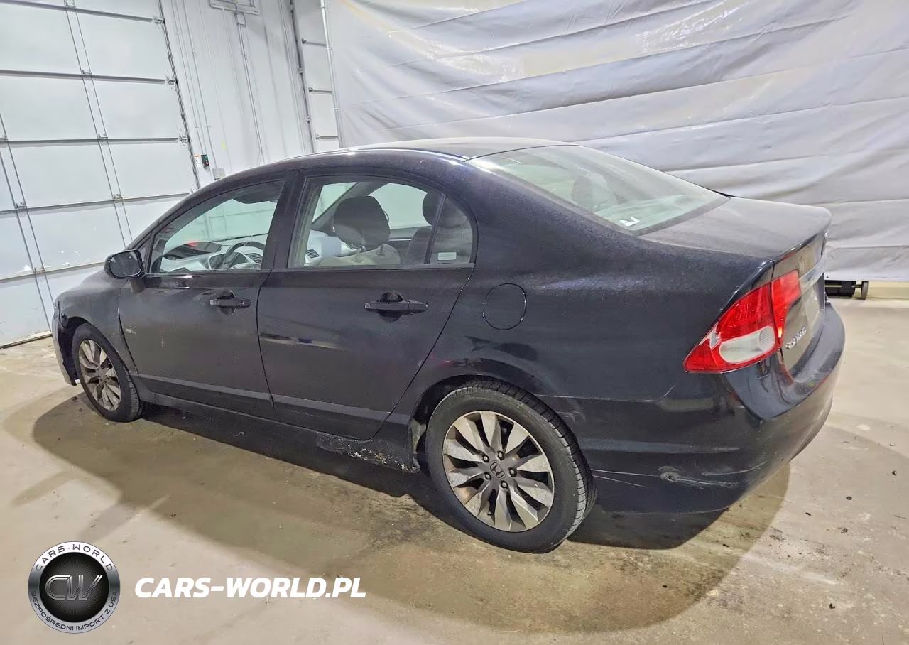2009 Honda Civic Ex VIN:2HGFA16849H351093 - 2