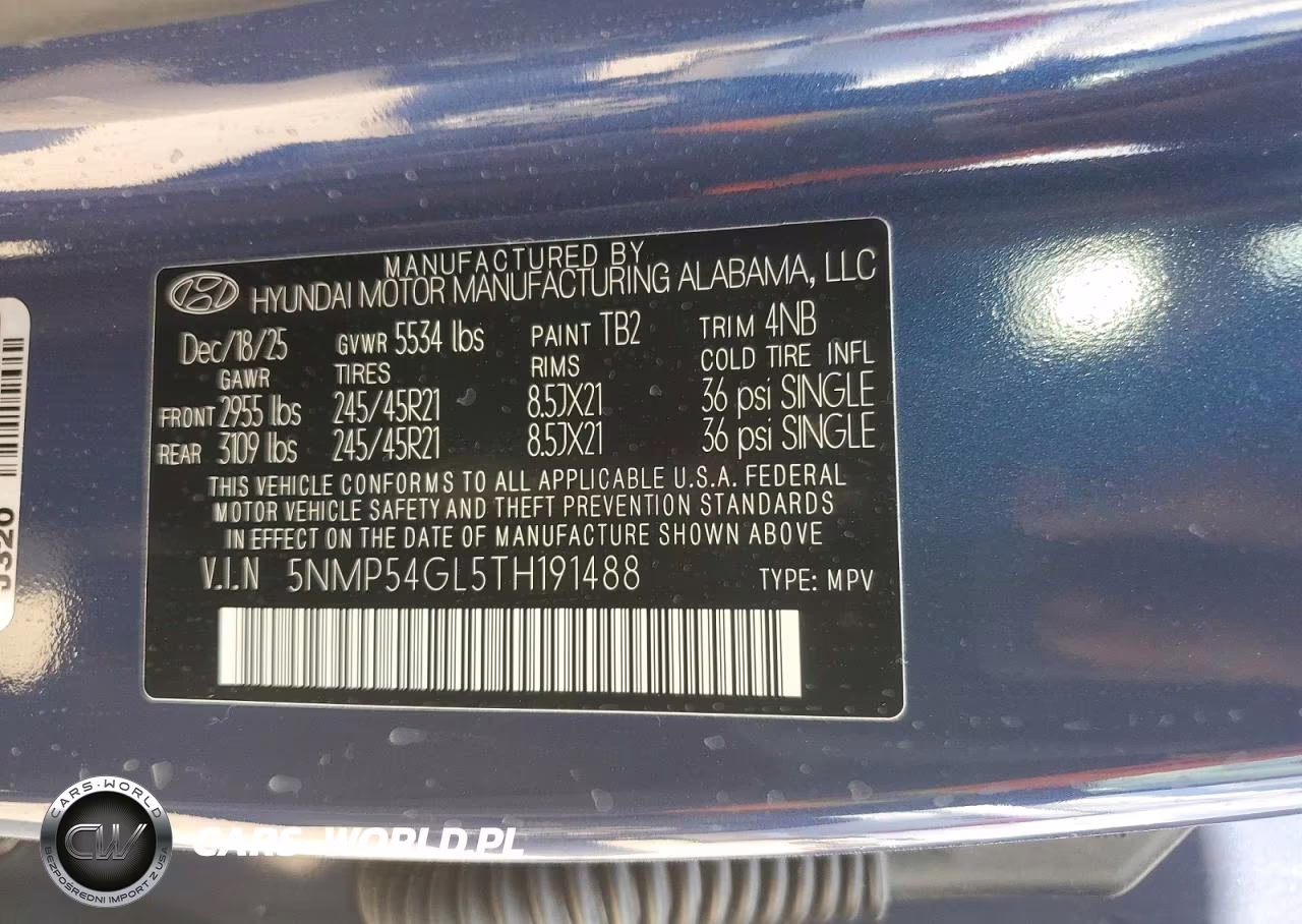 2026 Hyundai Santa Fe Calligraphy VIN:5NMP54GL5TH191488 - 13