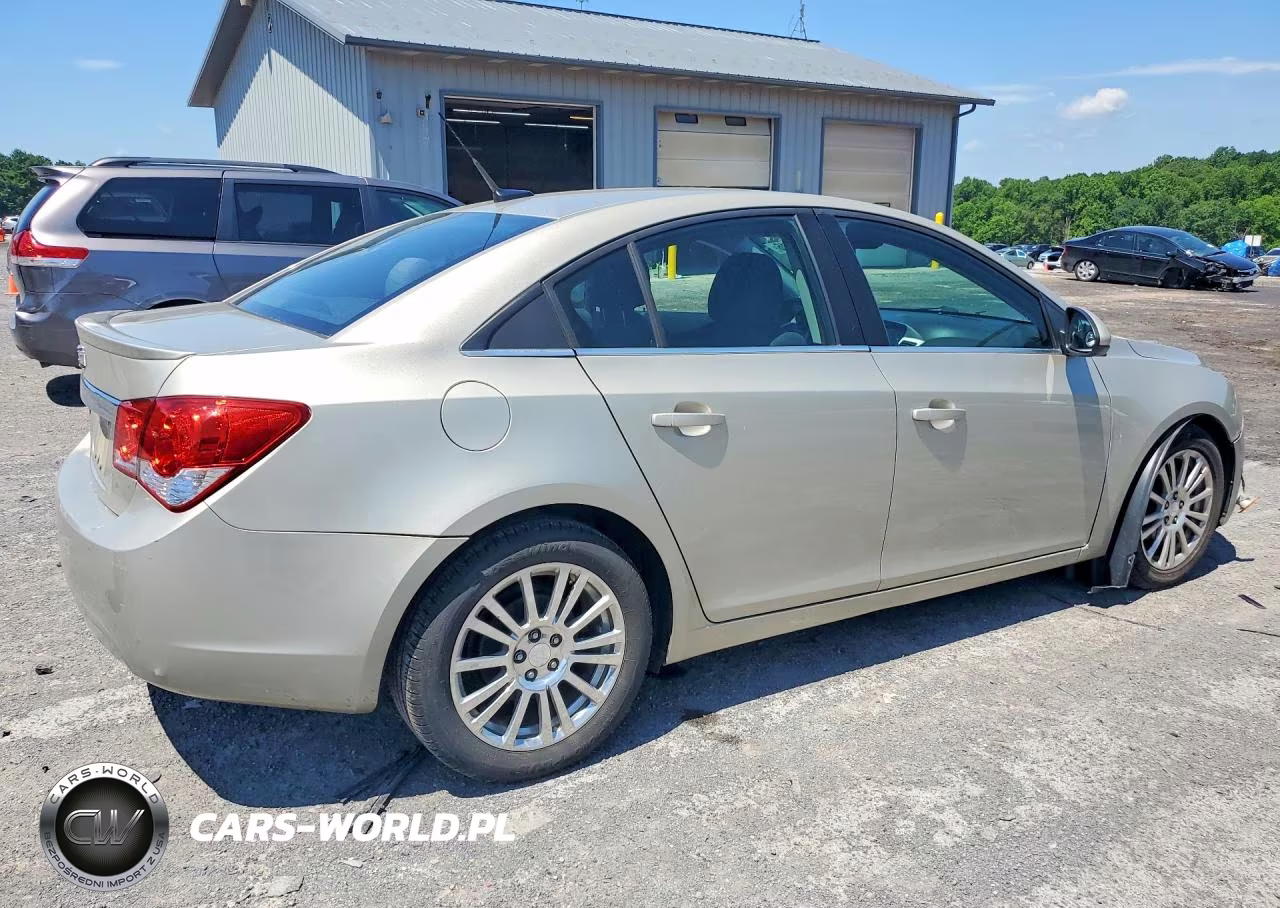 2013 Chevrolet Cruze Eco VIN:1G1PH5SB7D7302927 - 3