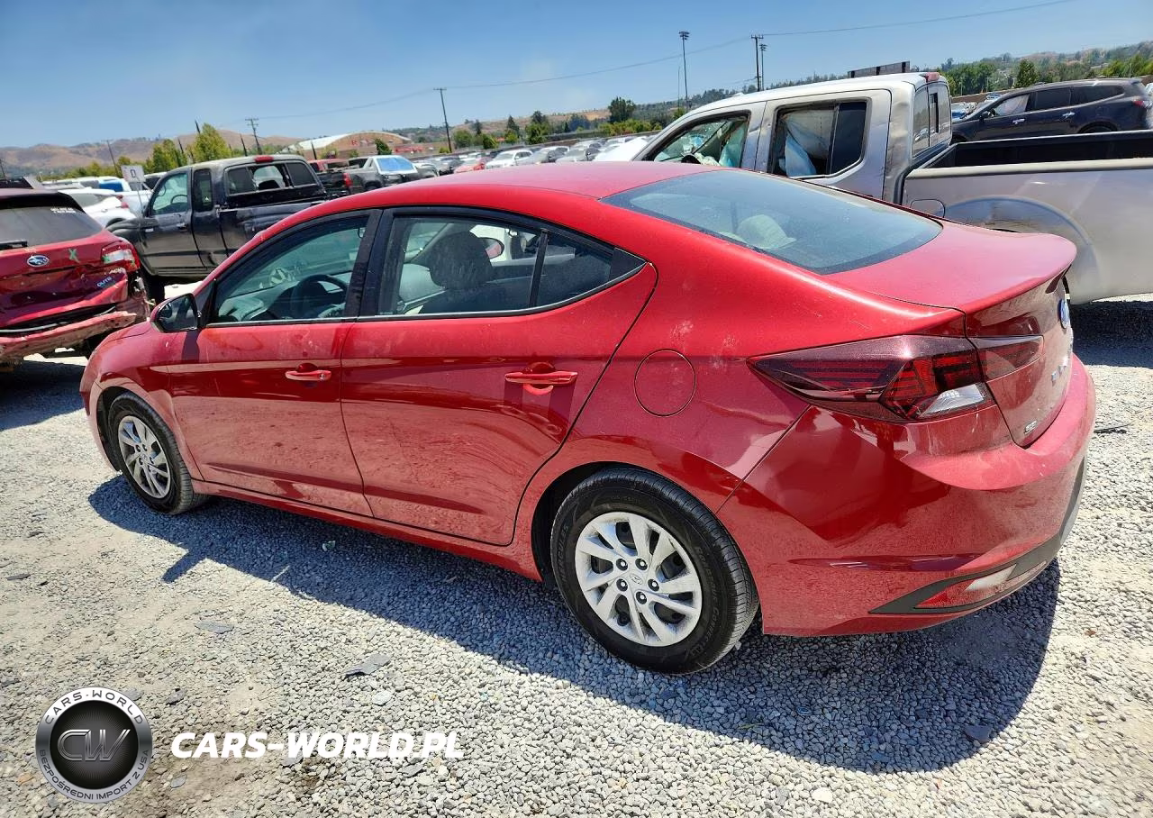 2019 Hyundai Elantra Se VIN:5NPD74LF2KH411183 - 2