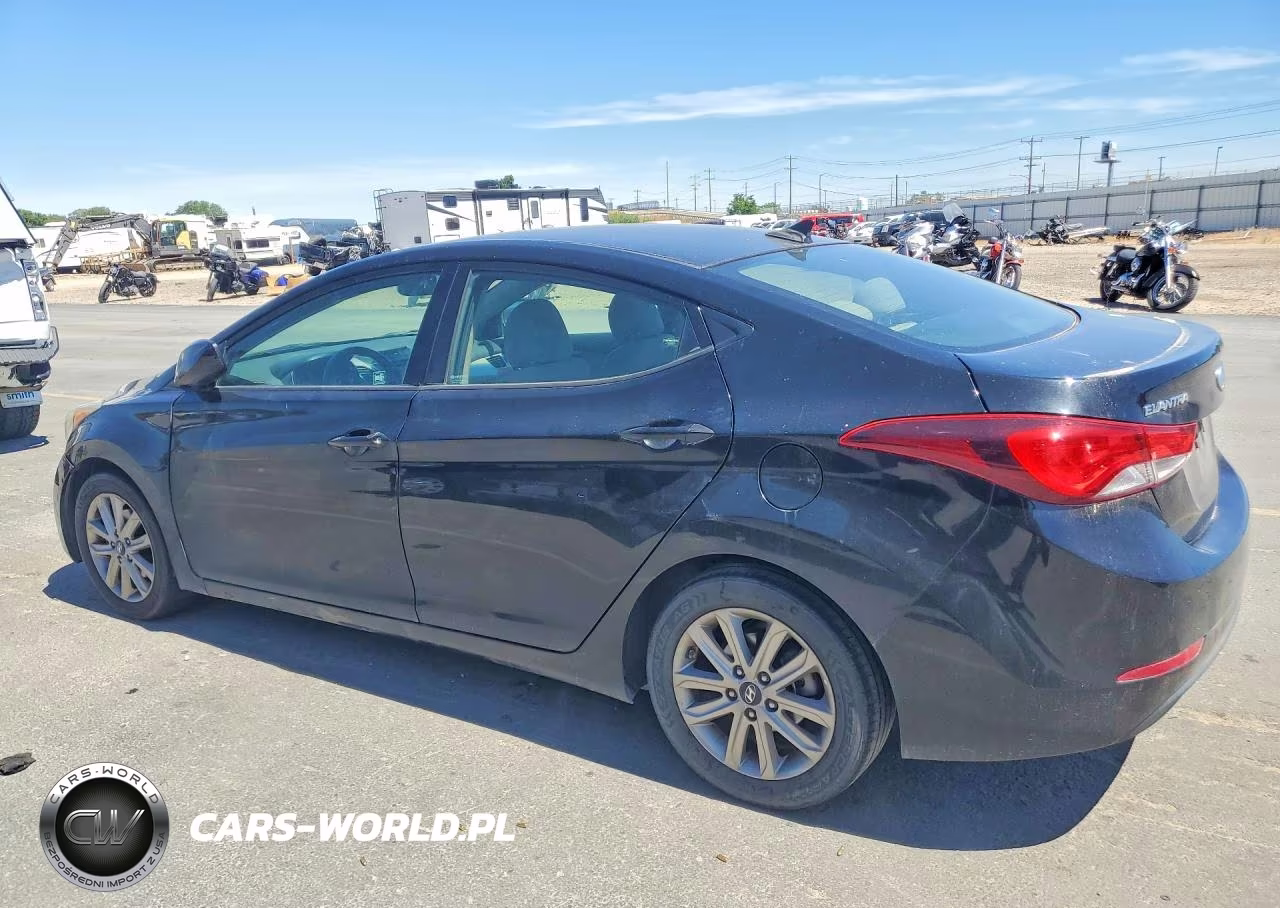 2014 Hyundai Elantra Se VIN:5NPDH4AE3EH500238 - 2