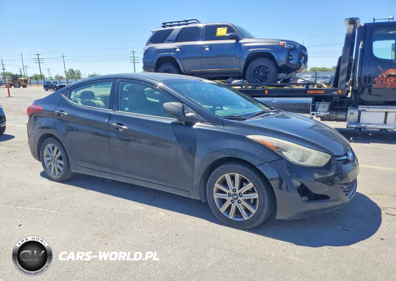2014 Hyundai Elantra Se VIN:5NPDH4AE3EH500238 - 4