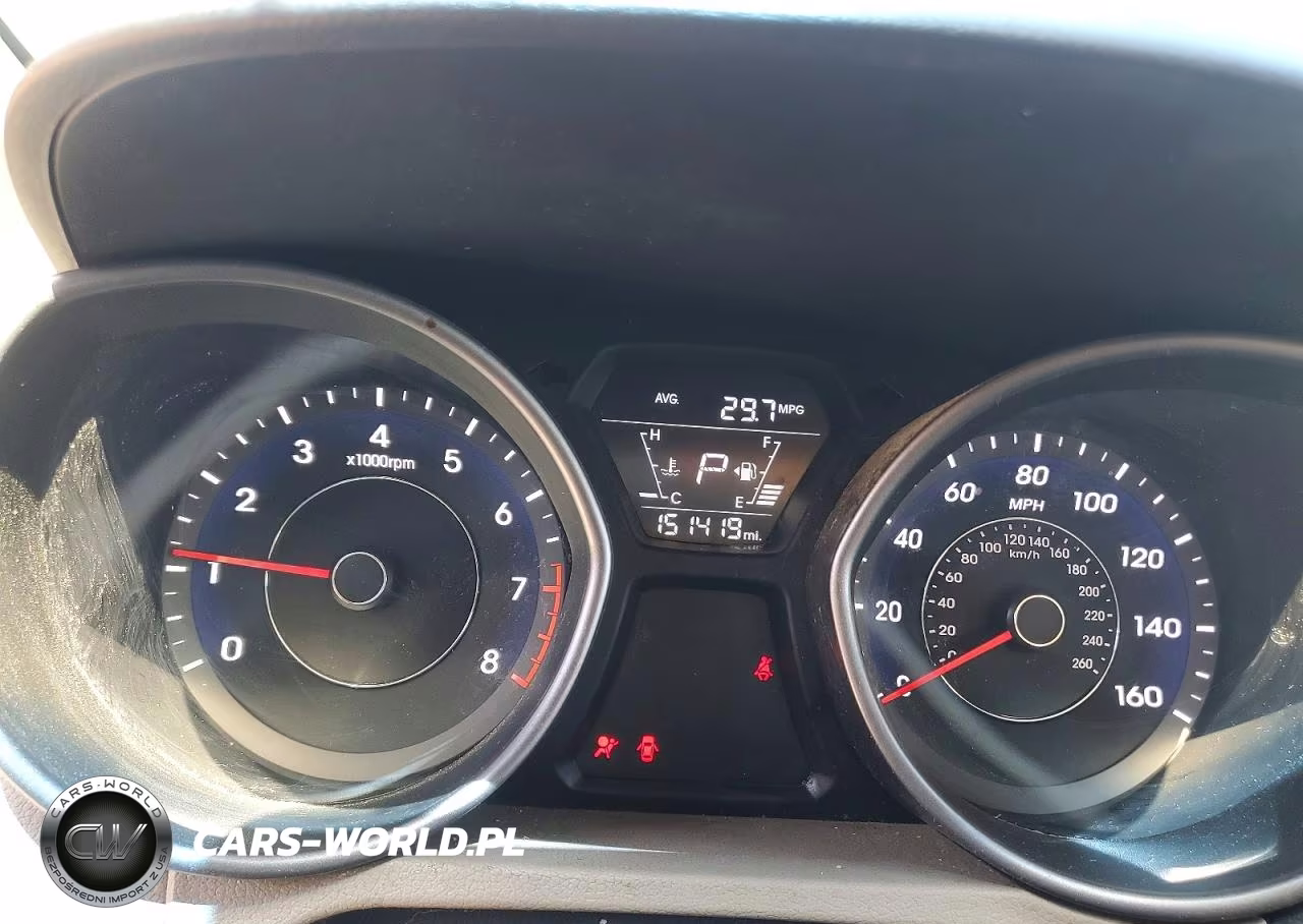 2014 Hyundai Elantra Se VIN:5NPDH4AE3EH500238 - 9