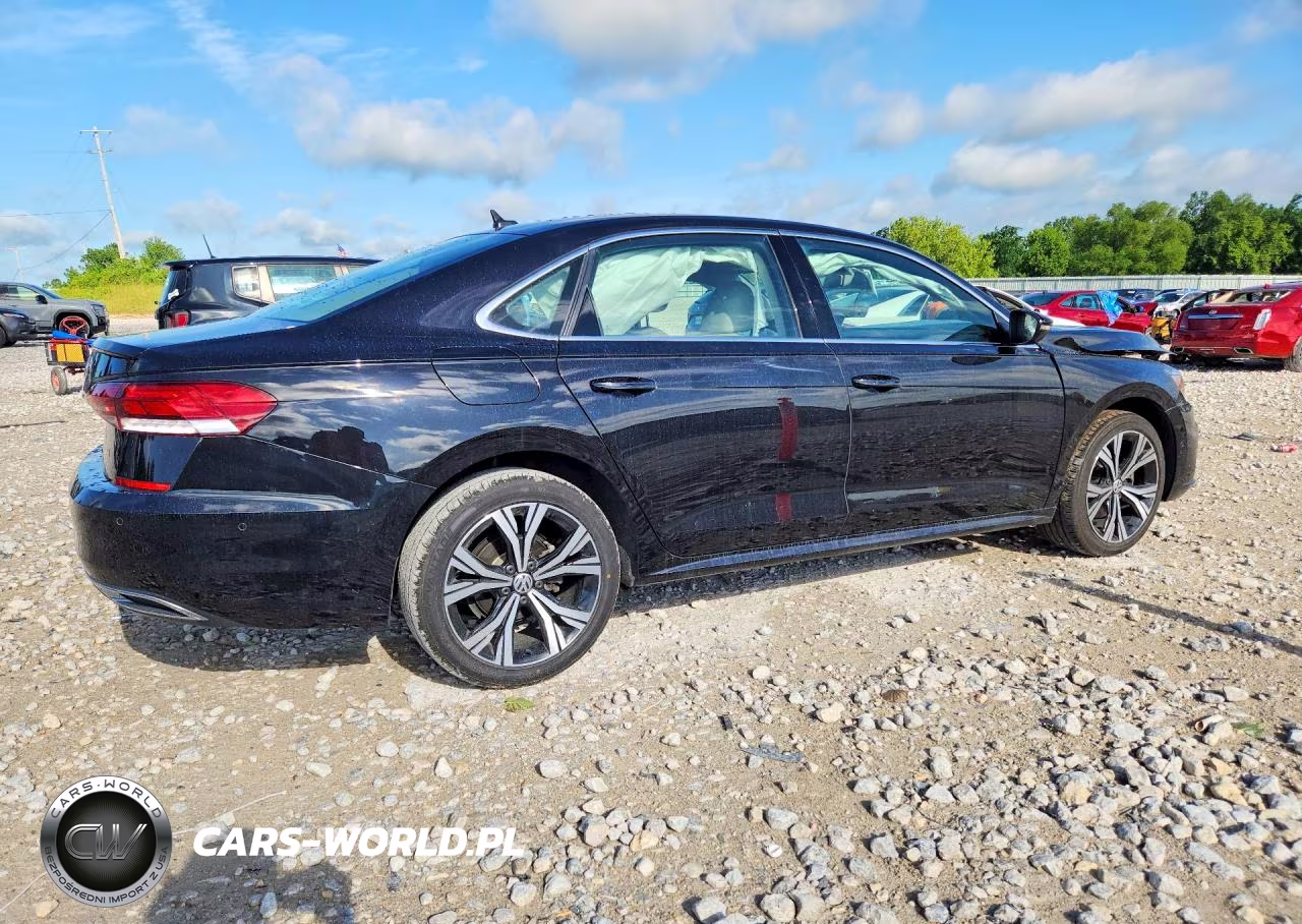 2020 Volkswagen Passat Sel VIN:1VWCA7A36LC012603 - 3
