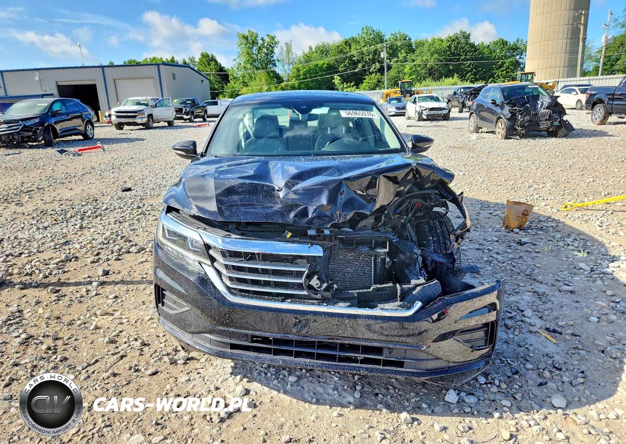 2020 Volkswagen Passat Sel VIN:1VWCA7A36LC012603 - 5