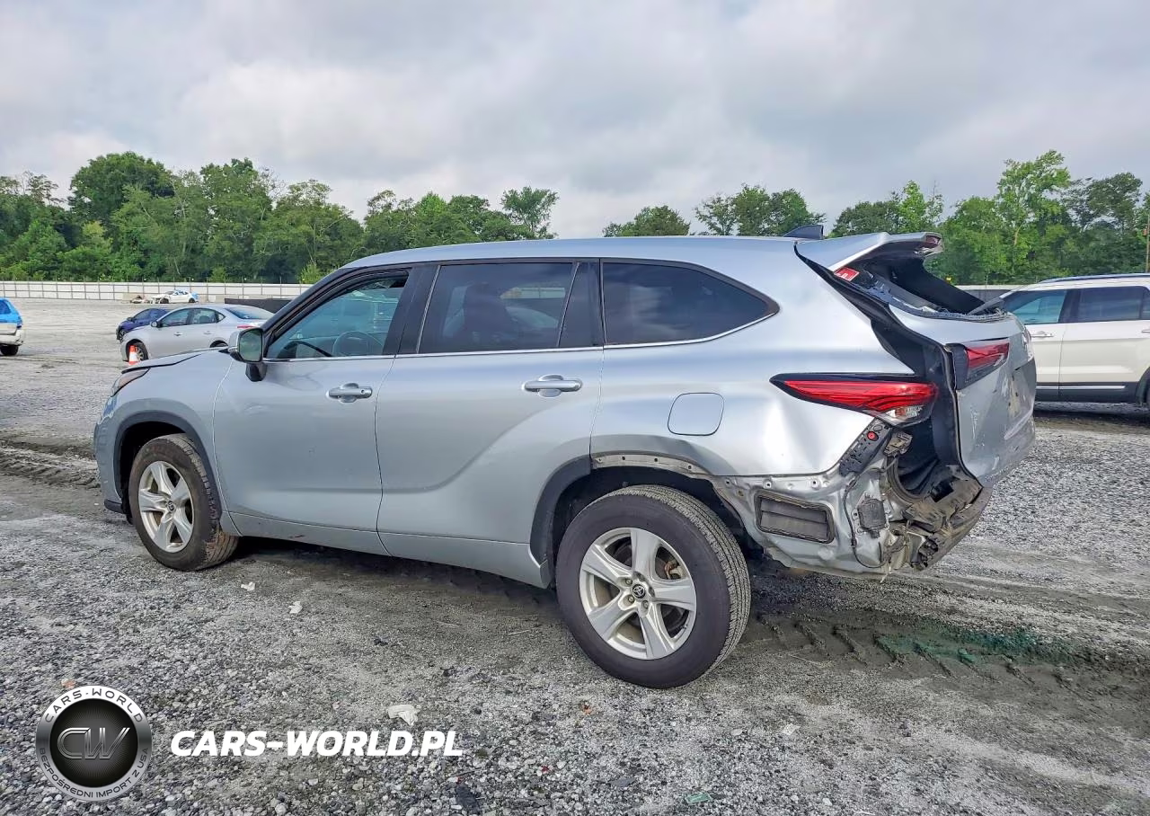 2022 Toyota Highlander Le VIN:5TDZZRAH5NS542592 - 2