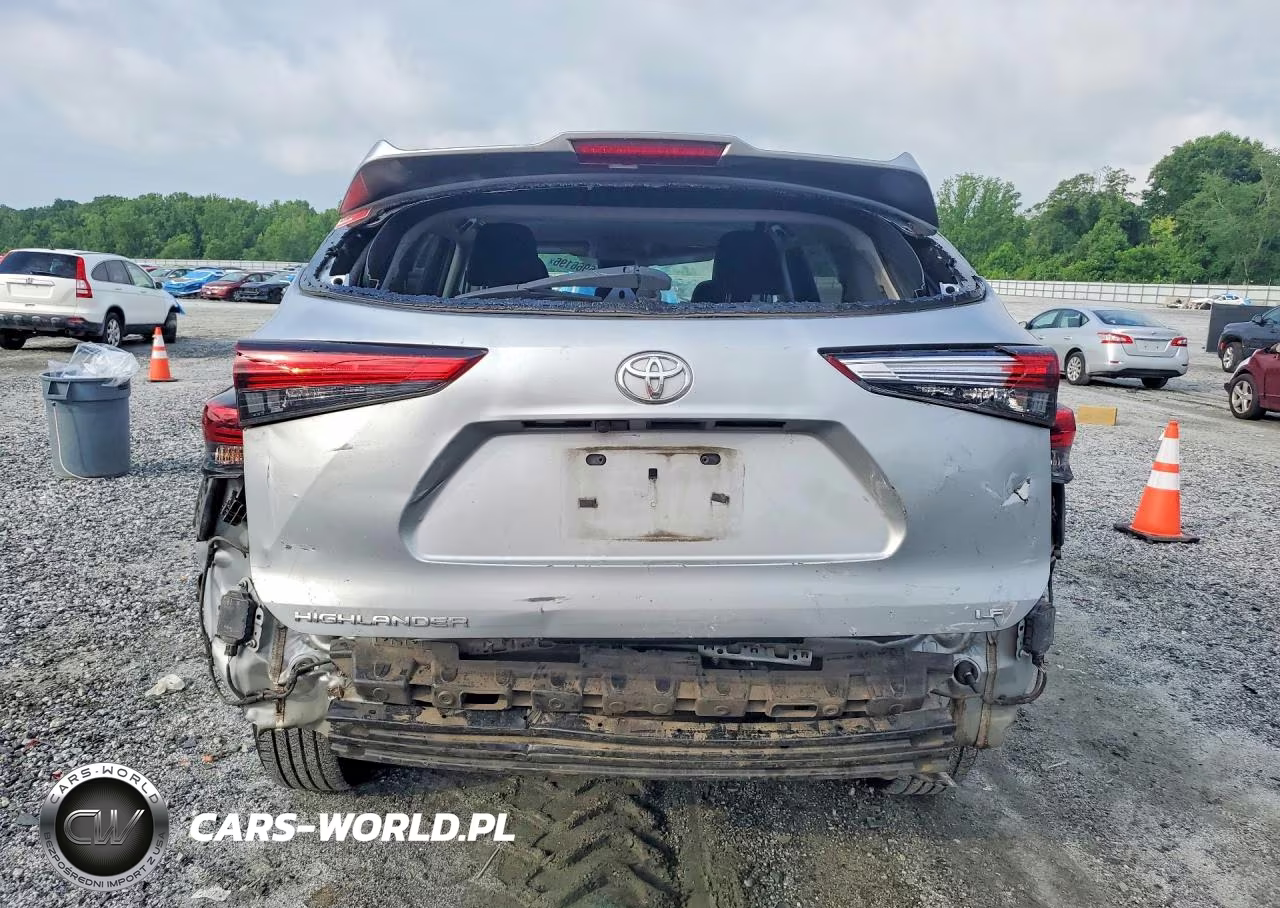 2022 Toyota Highlander Le VIN:5TDZZRAH5NS542592 - 6