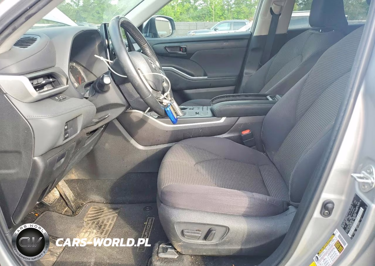 2022 Toyota Highlander Le VIN:5TDZZRAH5NS542592 - 7