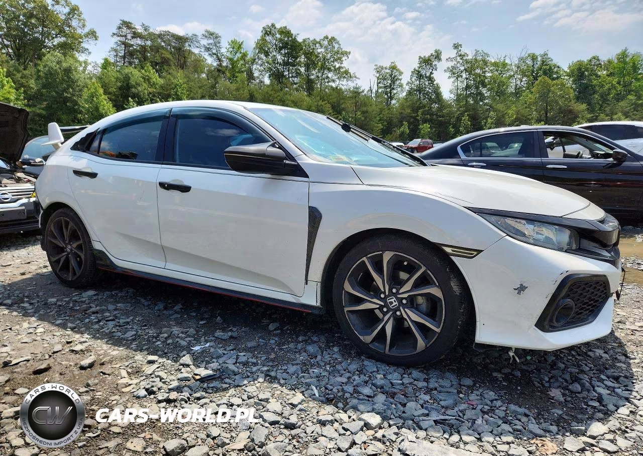 2017 Honda Civic Sport VIN:SHHFK7H49HU230779 - 4