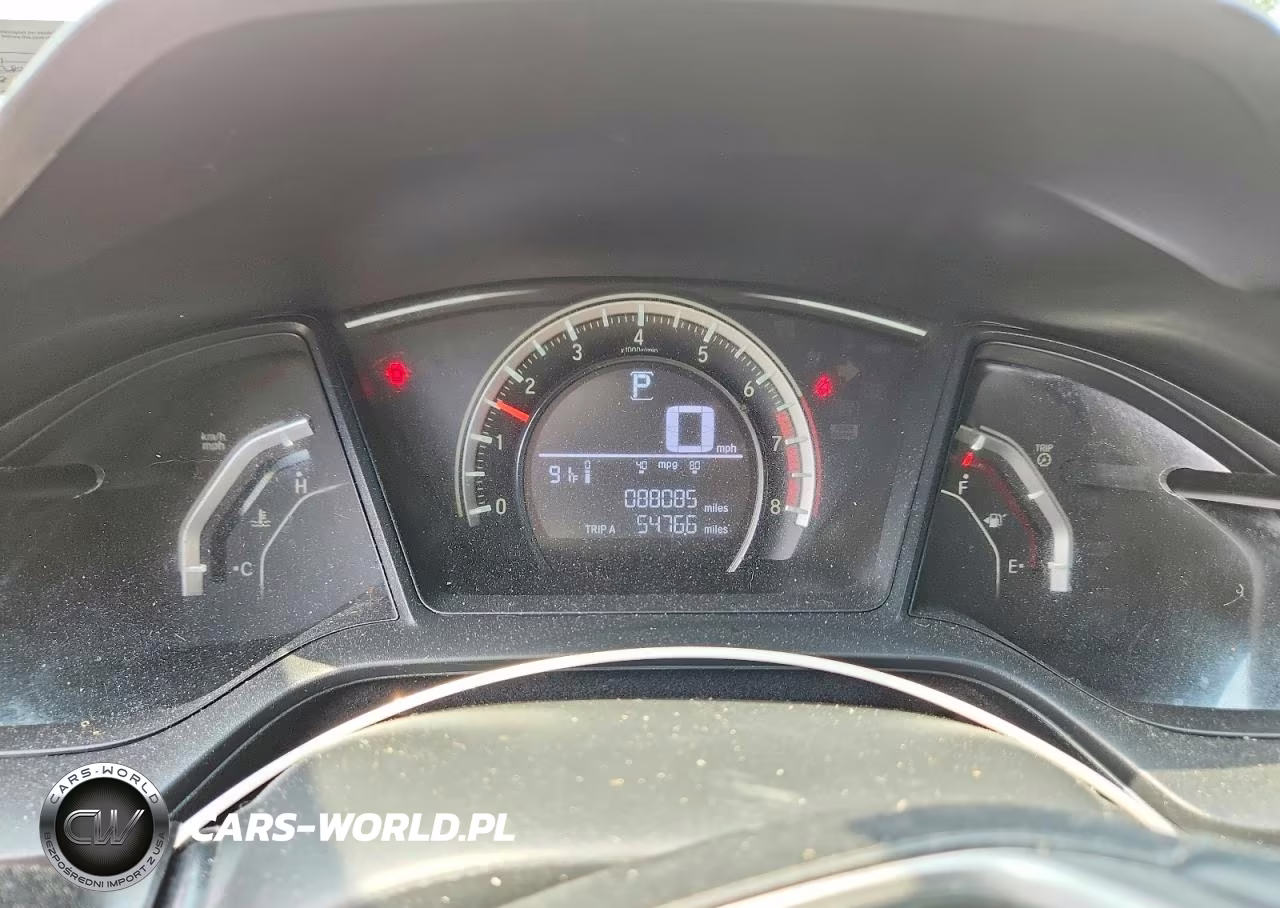 2017 Honda Civic Sport VIN:SHHFK7H49HU230779 - 9