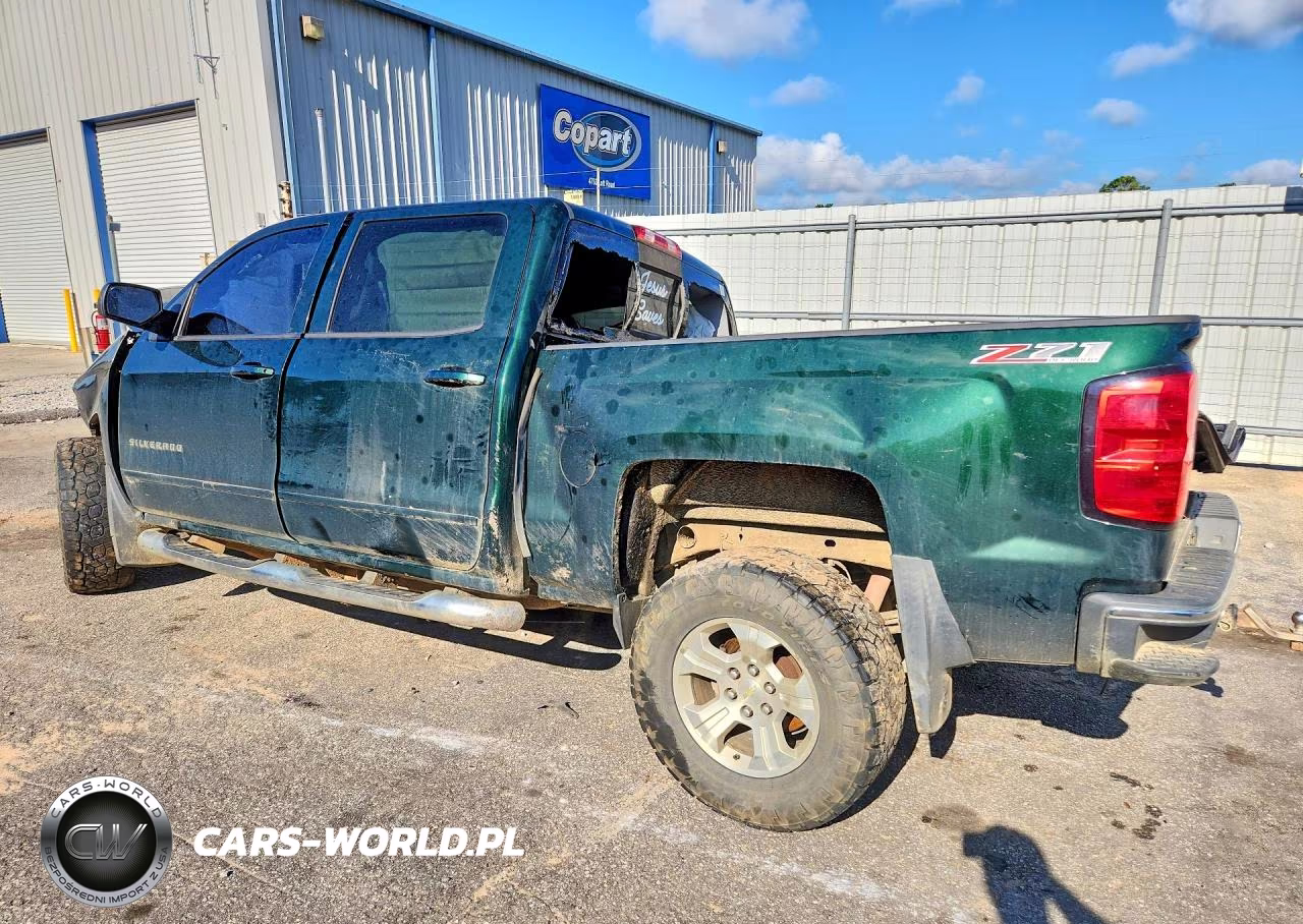 2015 Chevrolet Silverado K1500 Lt VIN:3GCUKREC0FG251091 - 2