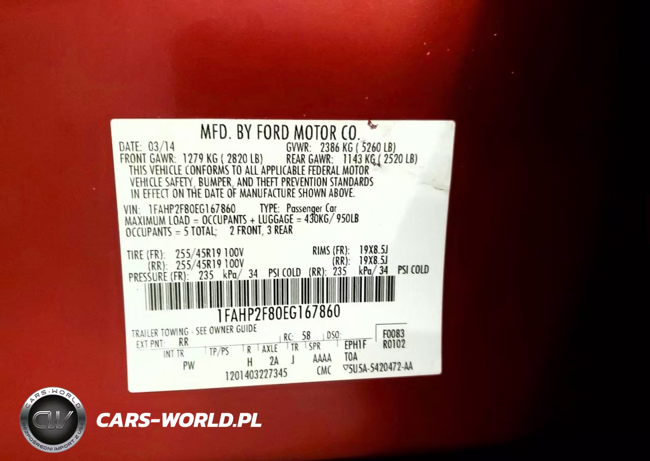 2014 Ford Taurus Limited VIN:1FAHP2F80EG167860 - 12