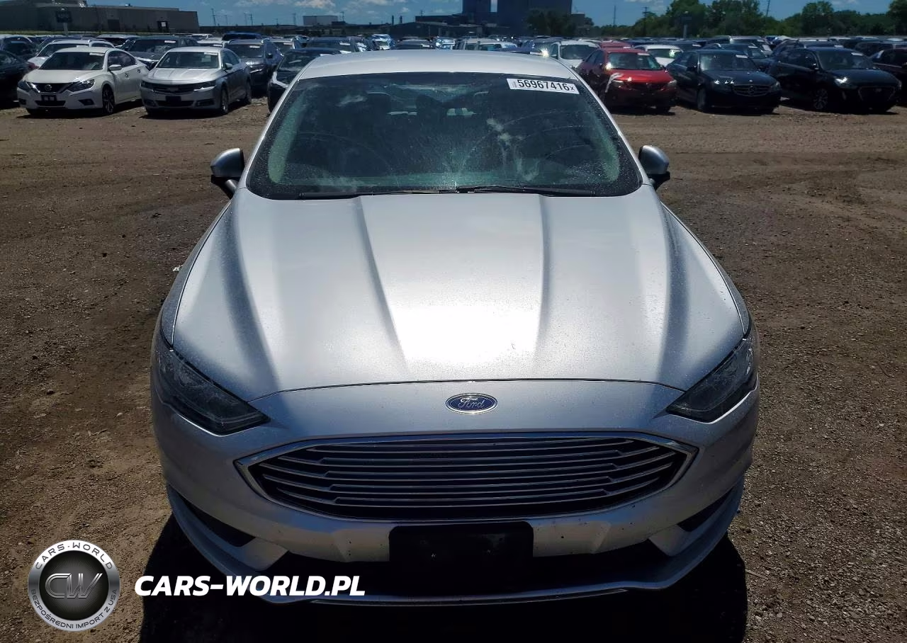 2017 Ford Fusion S Hybrid VIN:3FA6P0UU2HR250683 - 5