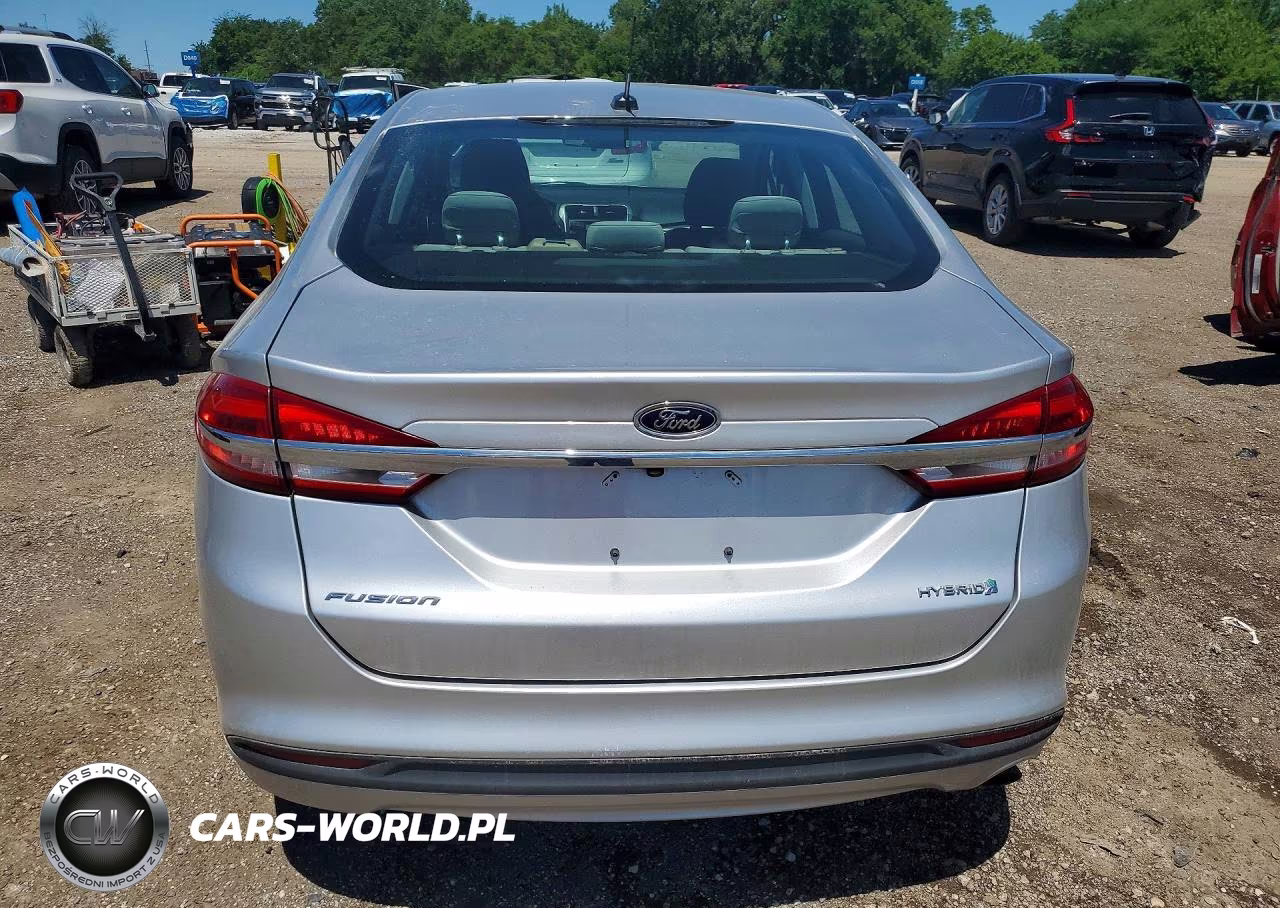 2017 Ford Fusion S Hybrid VIN:3FA6P0UU2HR250683 - 6