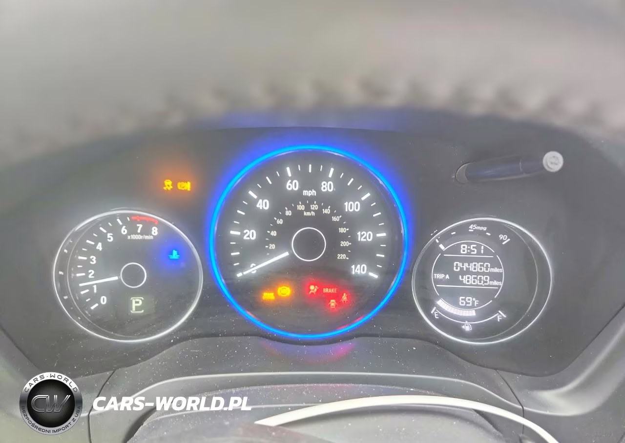 2022 Honda Hr-V Sport VIN:3CZRU5H11NM745893 - 9