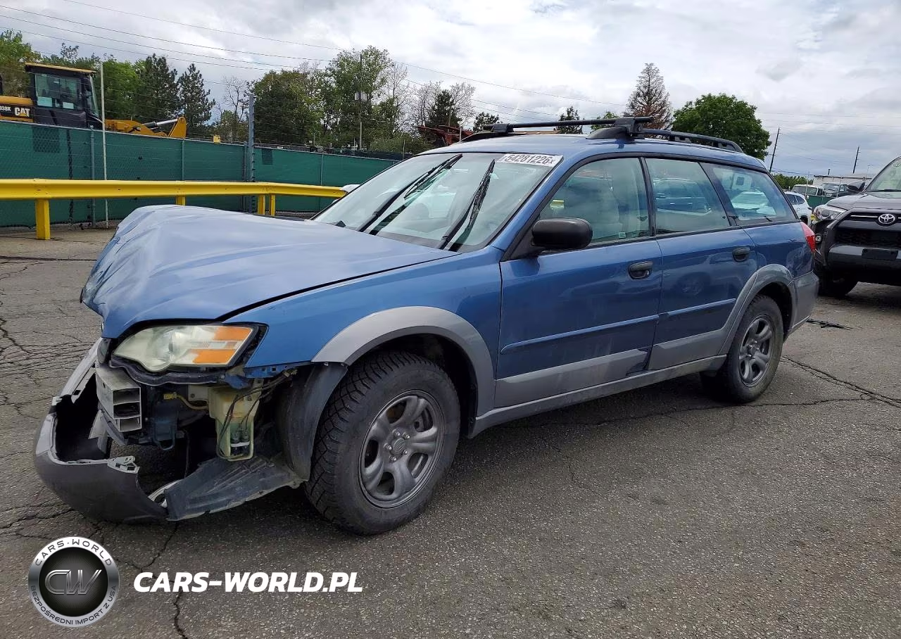2007 Subaru Outback Outback 2.5I