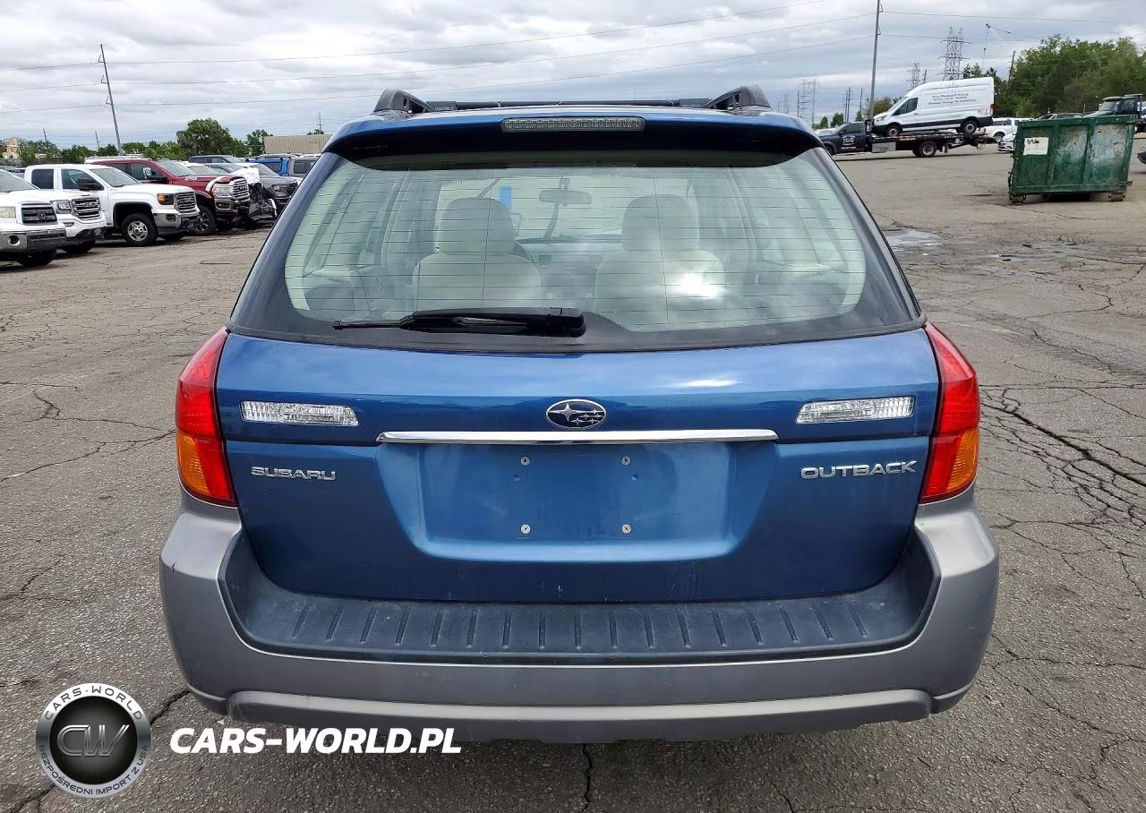2007 Subaru Outback Outback 2.5I VIN:4S4BP61C676340157 - 6