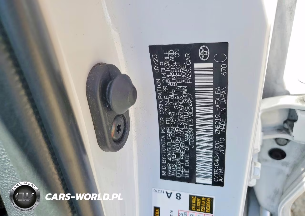 2023 Toyota Corolla Hybrid Le VIN:JTDBCMFE3P3024957 - 13