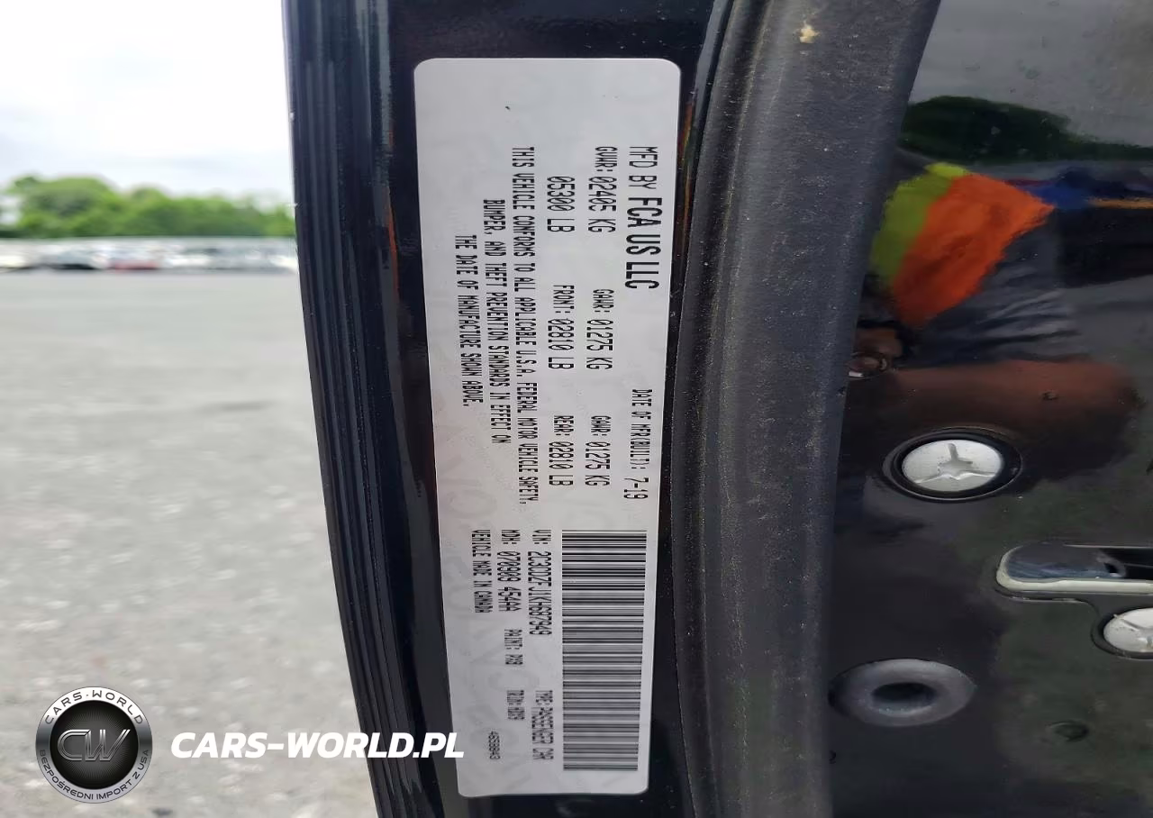 2019 Dodge Challenger R VIN:2C3CDZFJ1KH687949 - 12