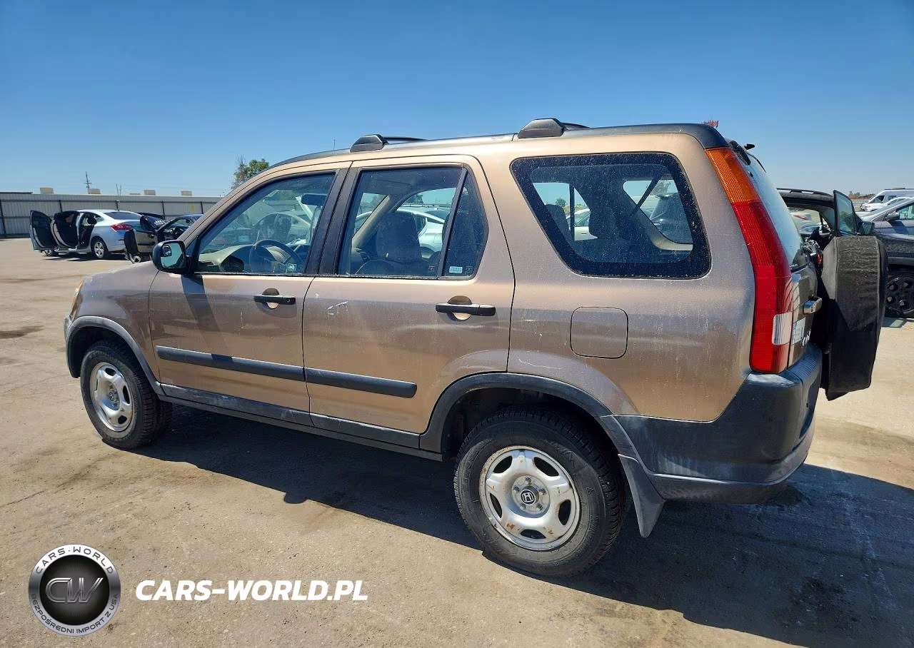 2004 Honda Cr-V Lx VIN:JHLRD78444C025843 - 2