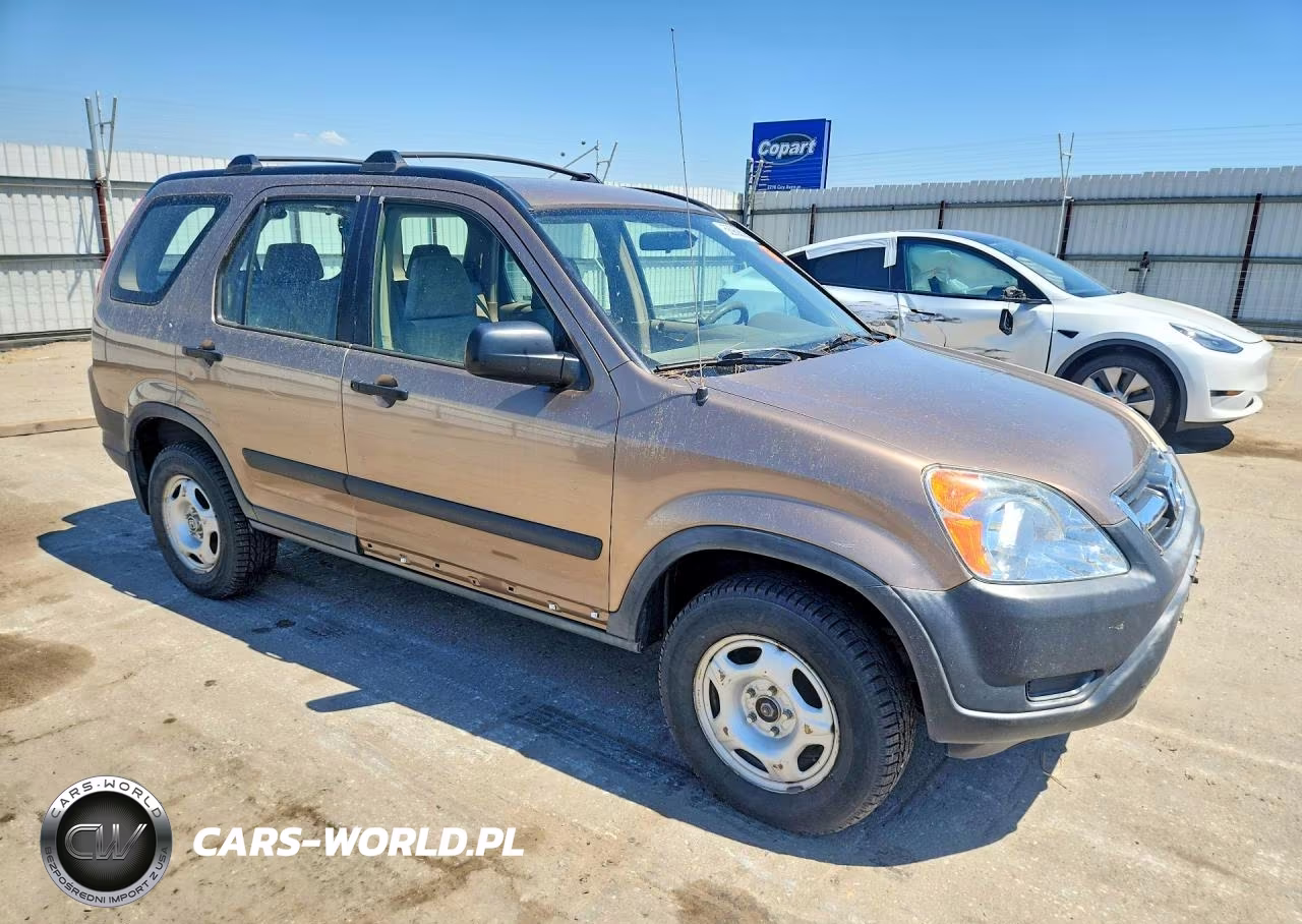 2004 Honda Cr-V Lx VIN:JHLRD78444C025843 - 4