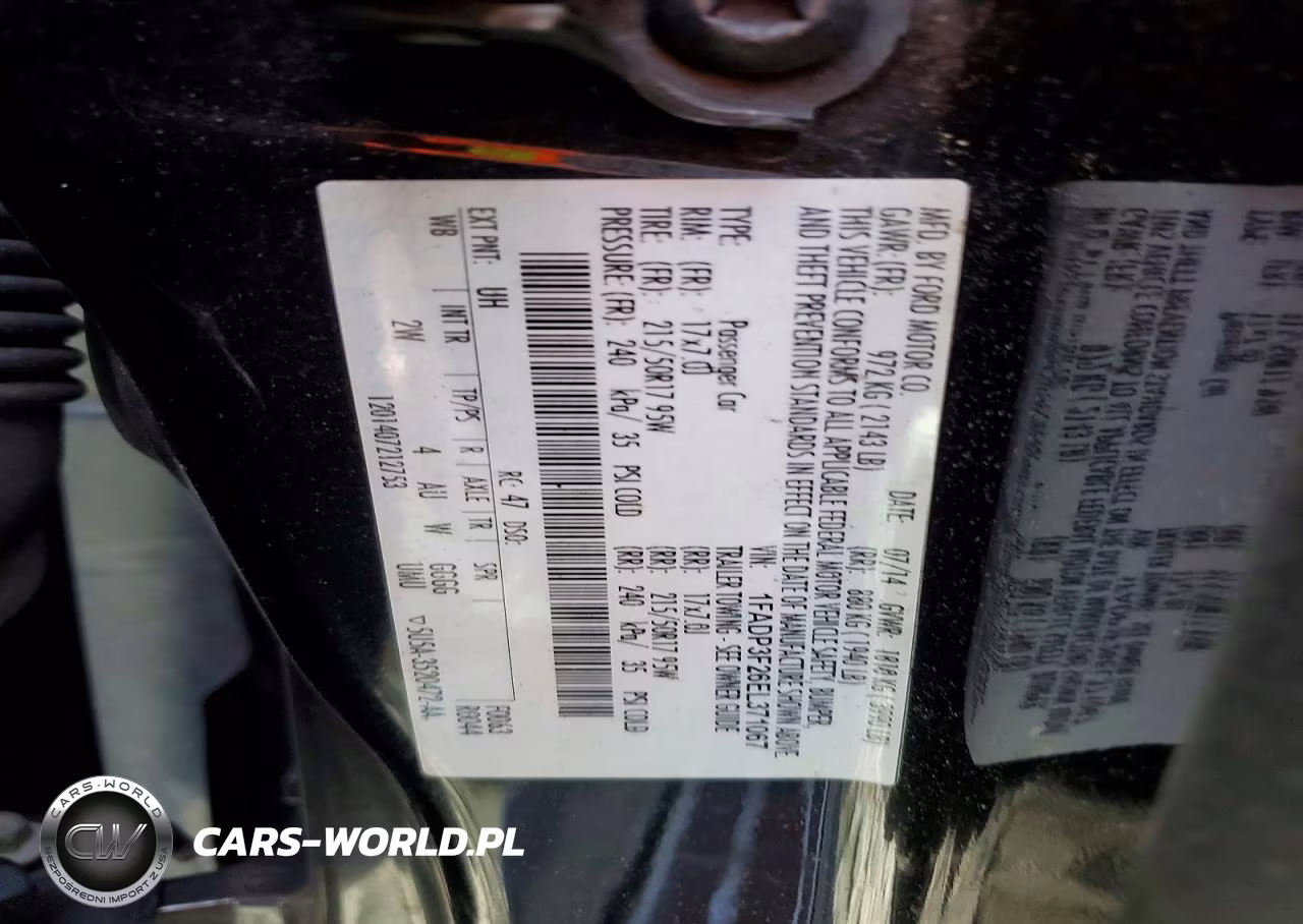 2014 Ford Focus Se VIN:1FADP3F26EL371067 - 12