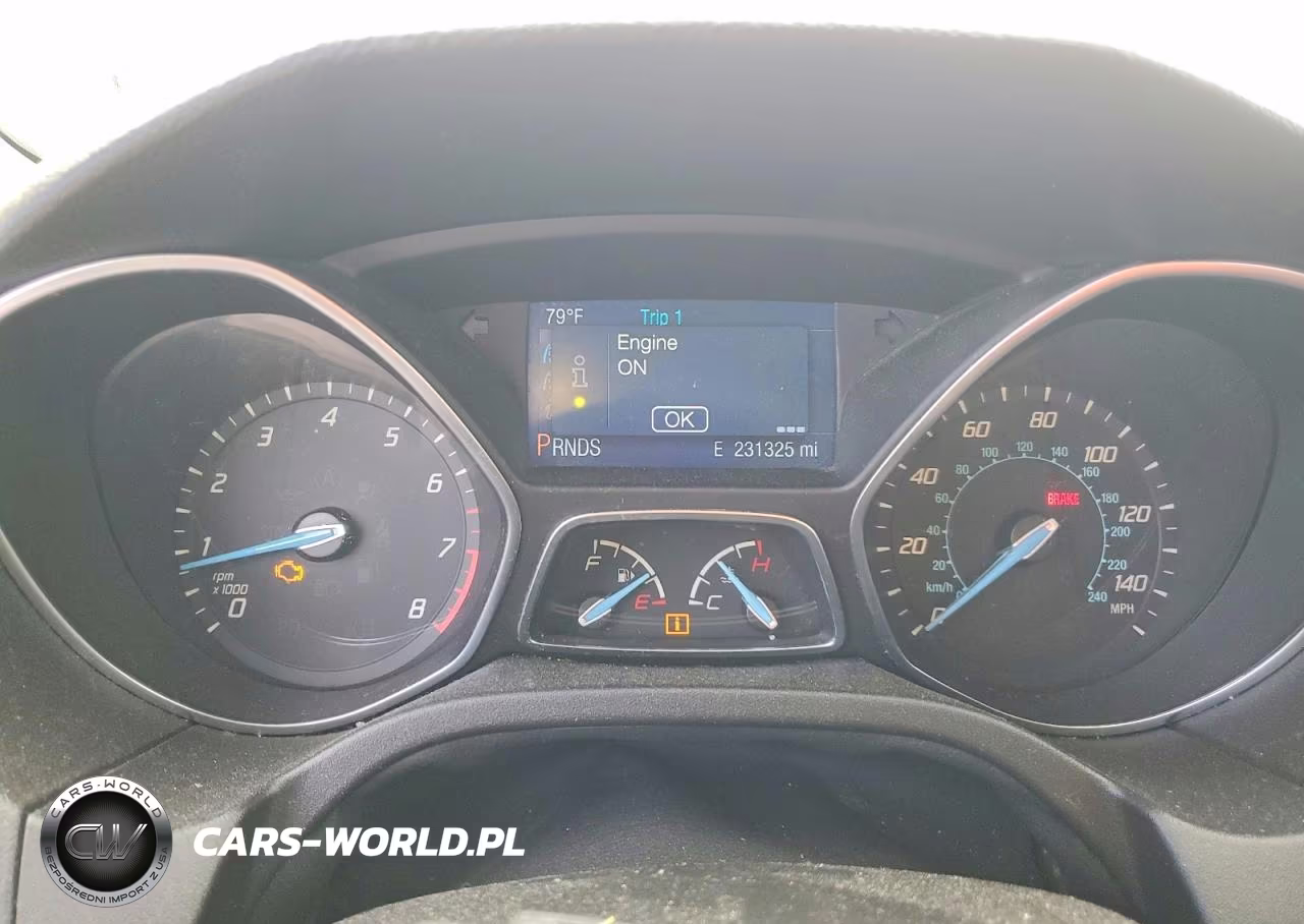 2014 Ford Focus Se VIN:1FADP3F26EL371067 - 9