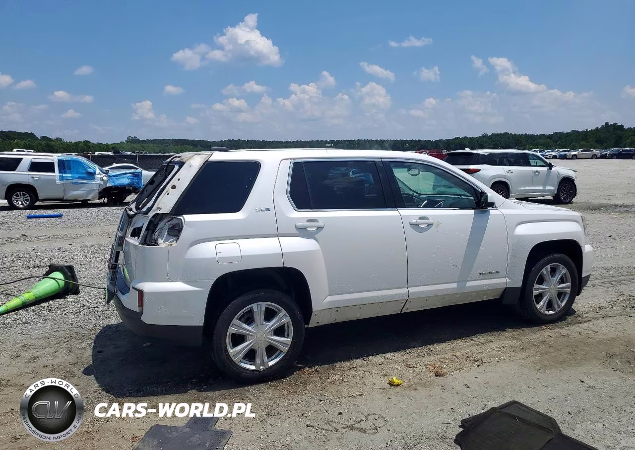 2017 GMC Terrain Sle VIN:2GKALMEK1H6278989 - 3