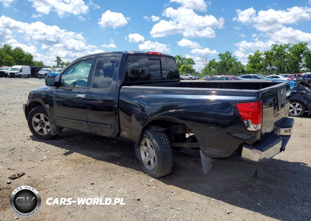 2004 Nissan Titan Xe VIN:1N6AA06BX4N581524 - 2