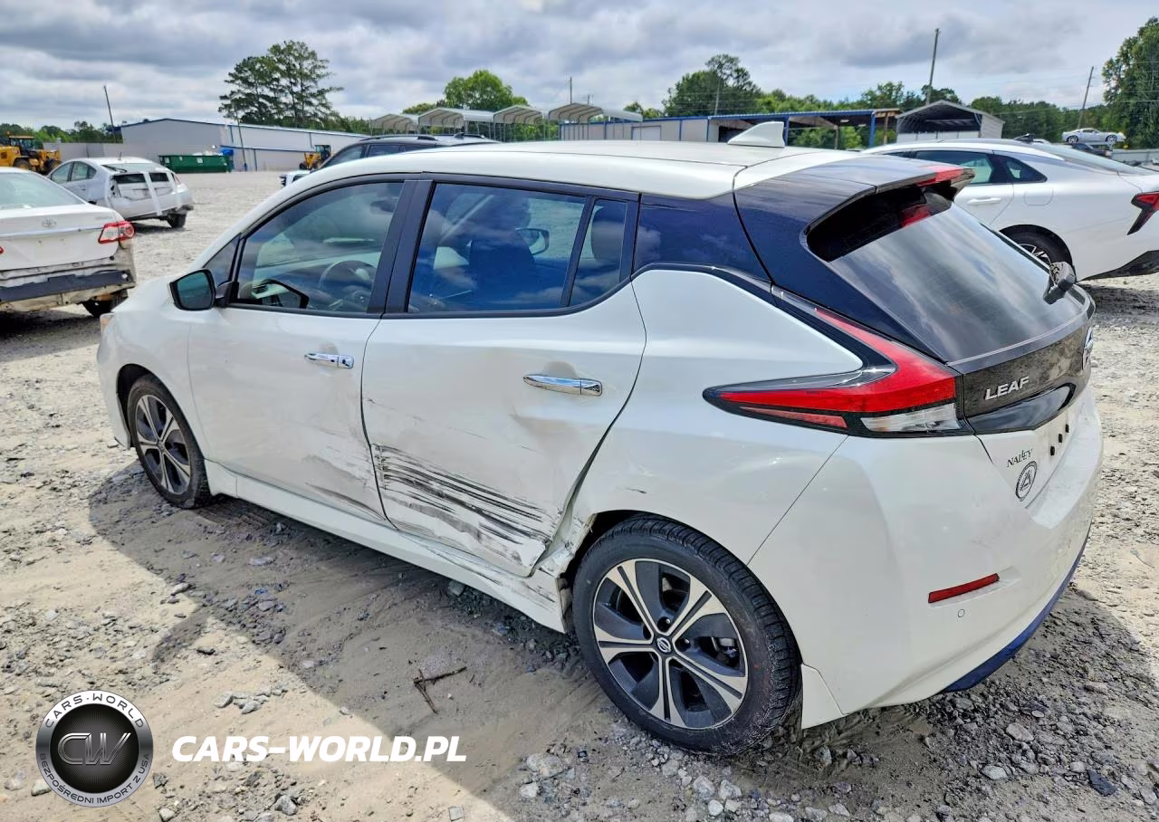 2021 Nissan Leaf Sv Plus VIN:1N4BZ1CV7MC555307 - 2
