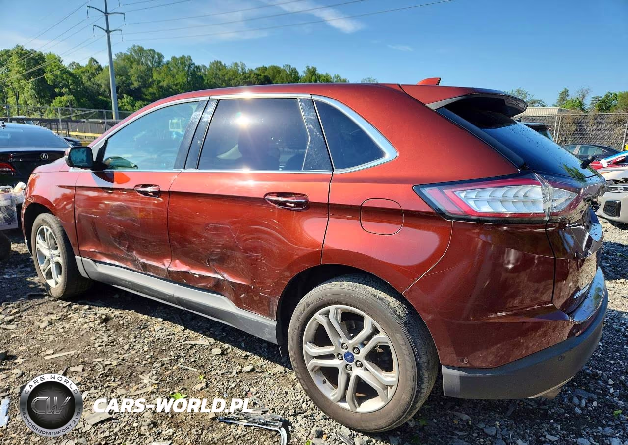 2015 Ford Edge Titanium VIN:2FMPK4K93FBC16374 - 2