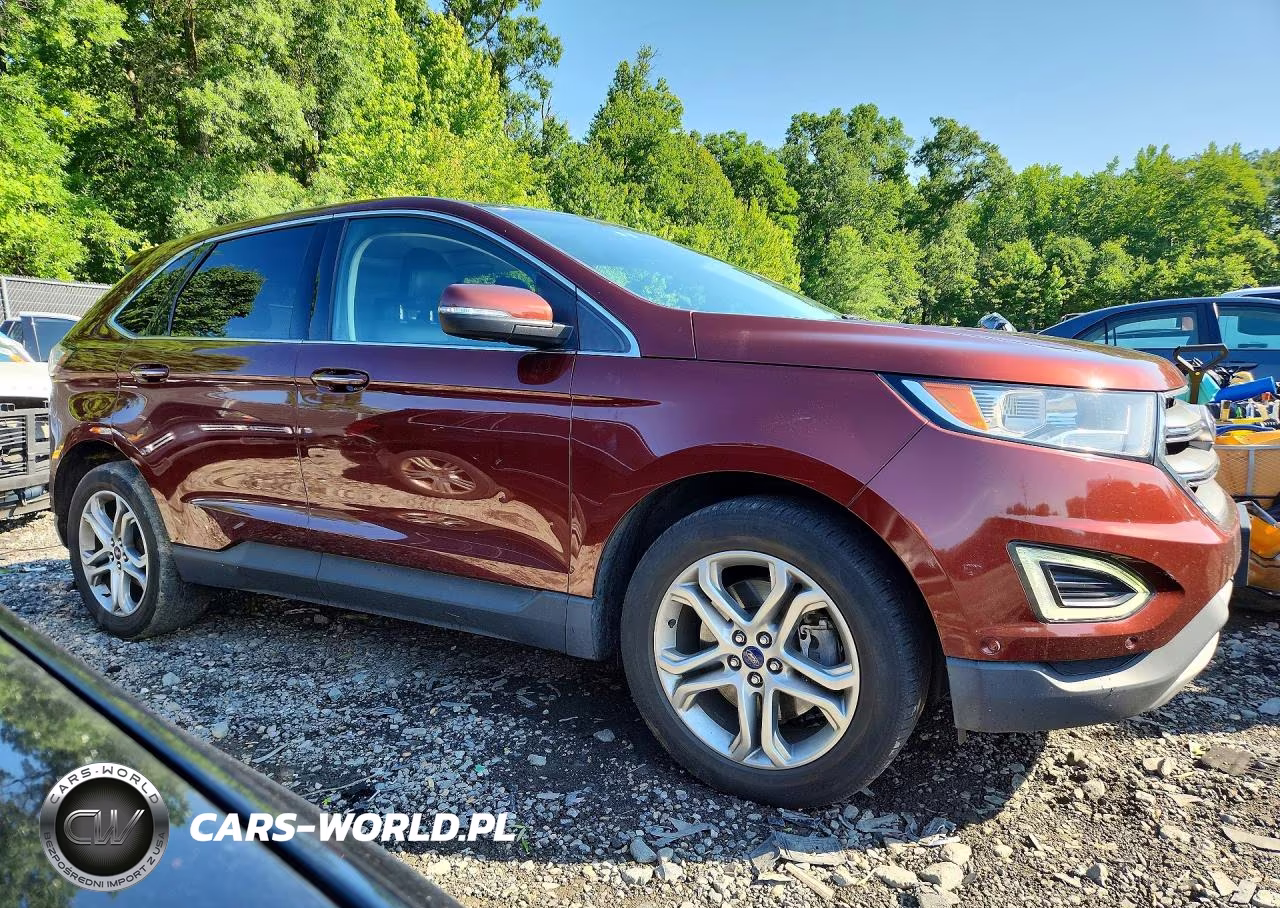 2015 Ford Edge Titanium VIN:2FMPK4K93FBC16374 - 4