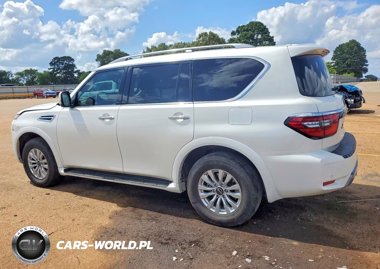 2023 Nissan Armada Sv VIN:JN8AY2AC1P9184134 - 2
