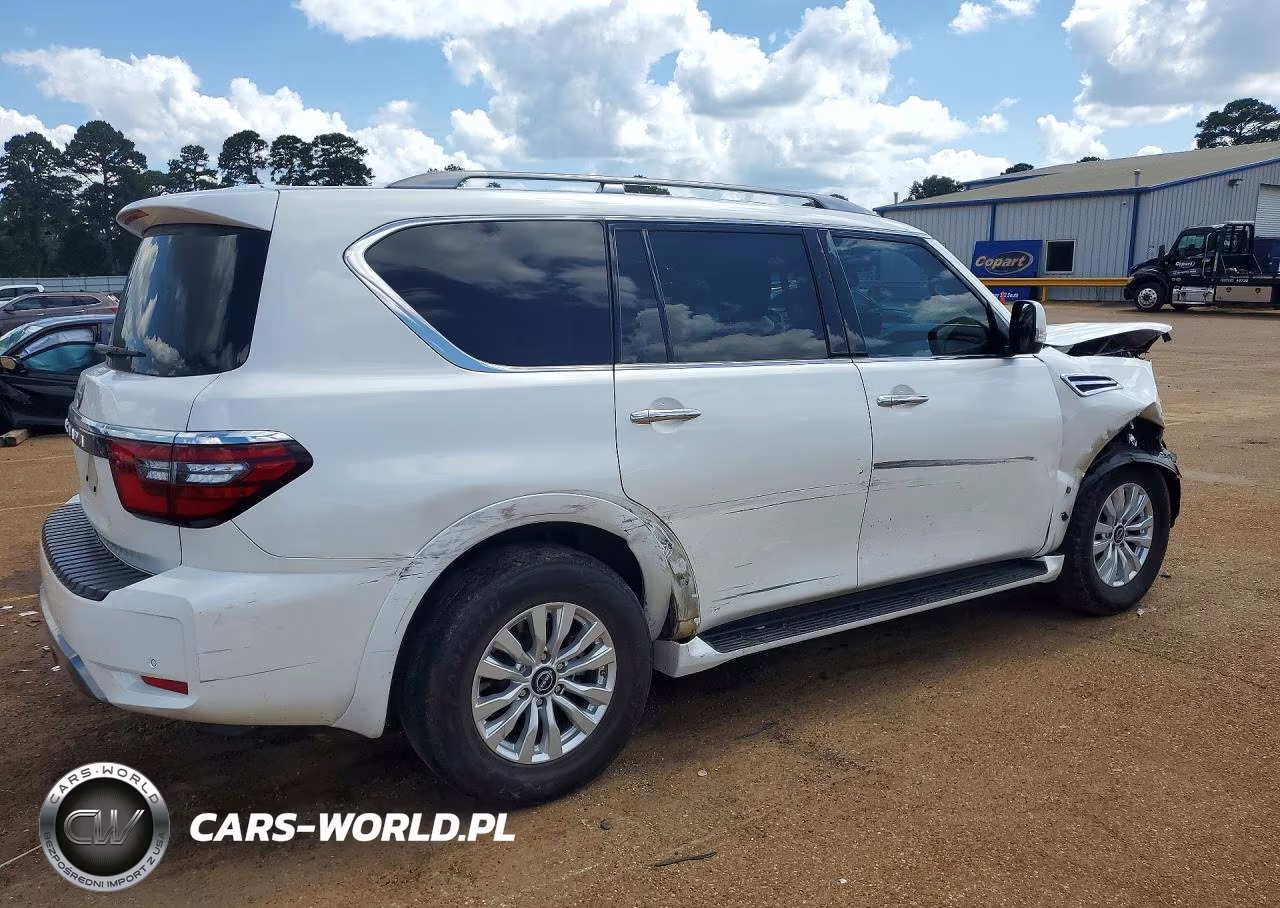 2023 Nissan Armada Sv VIN:JN8AY2AC1P9184134 - 3