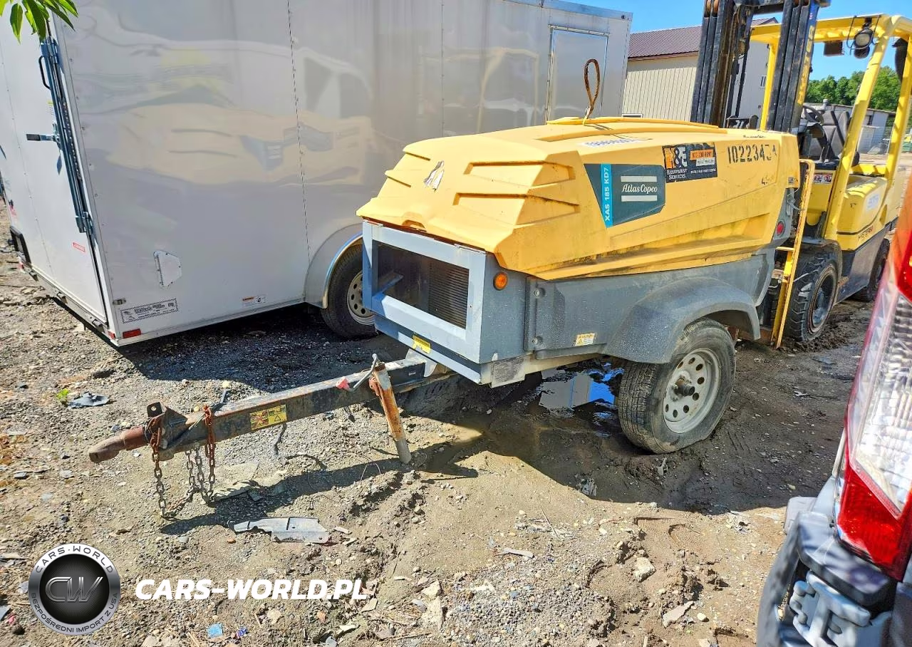 2017 Atlascopco Xas 185 Kd7 Pe T4F Air Compressor VIN:4500A101XHR054804 - 2