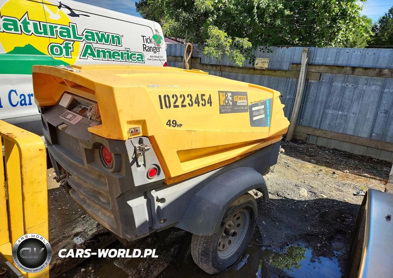 2017 Atlascopco Xas 185 Kd7 Pe T4F Air Compressor VIN:4500A101XHR054804 - 4