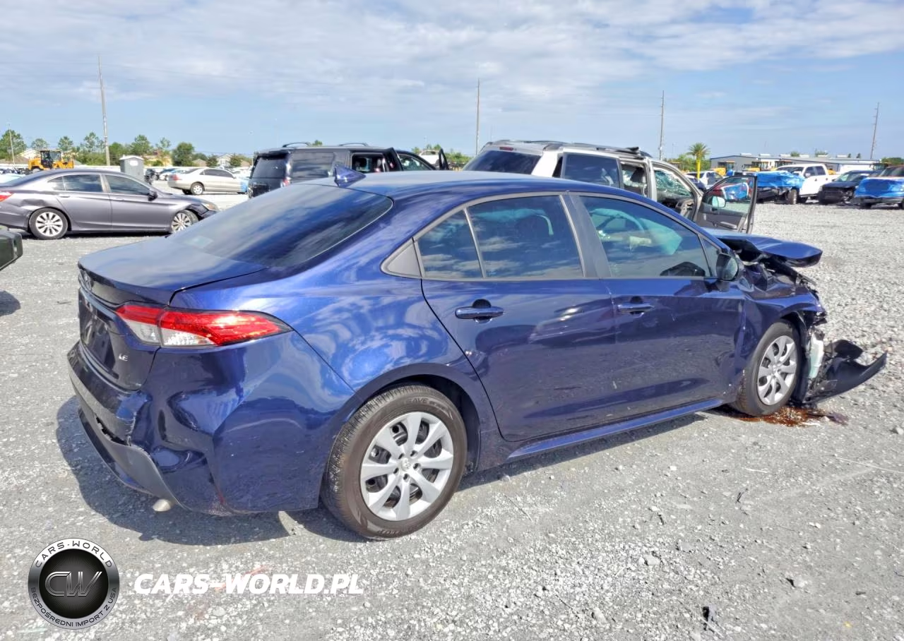 2022 Toyota Corolla Le VIN:5YFEPMAE0NP363723 - 3
