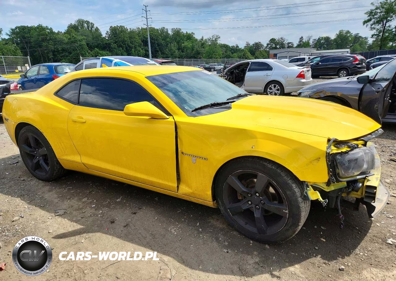 2012 Chevrolet Camaro Lt VIN:2G1FB1E39C9113719 - 4