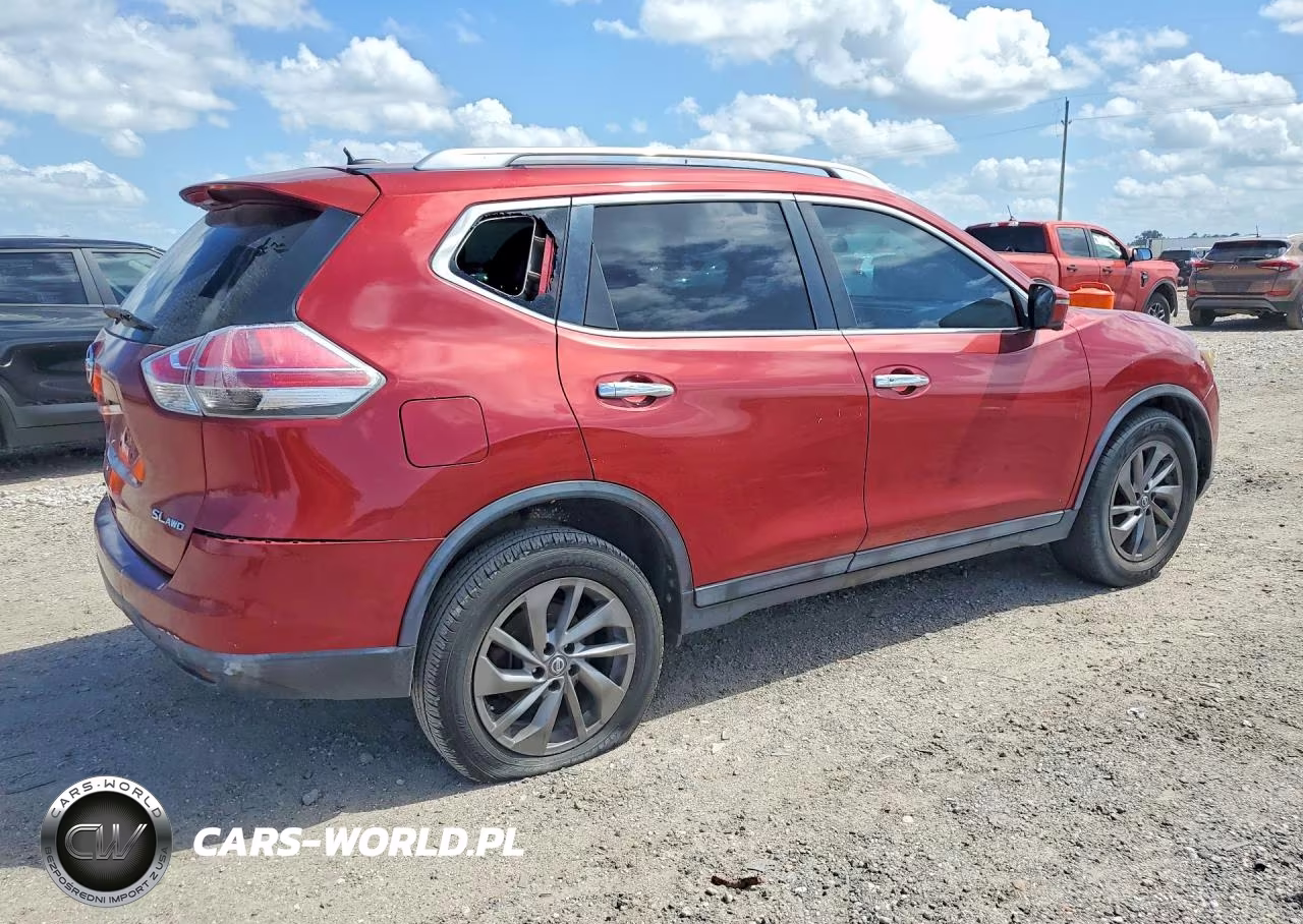 2016 Nissan Rogue Sl VIN:5N1AT2MVXGC732900 - 3