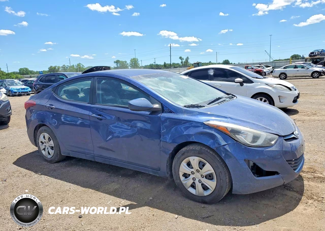 2016 Hyundai Elantra Se VIN:5NPDH4AE0GH787573 - 4