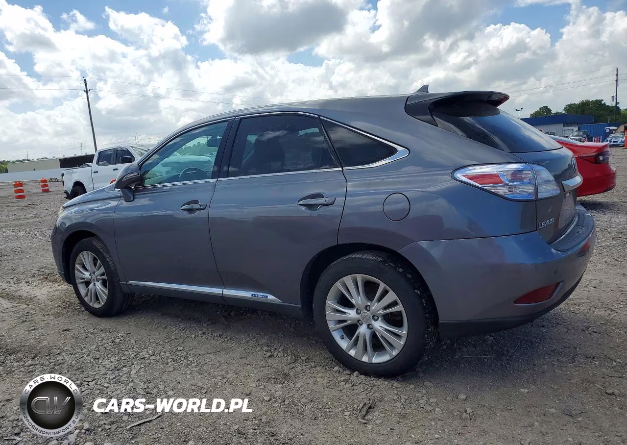 2012 Lexus Rx 450H VIN:JTJZB1BA9C2408189 - 2