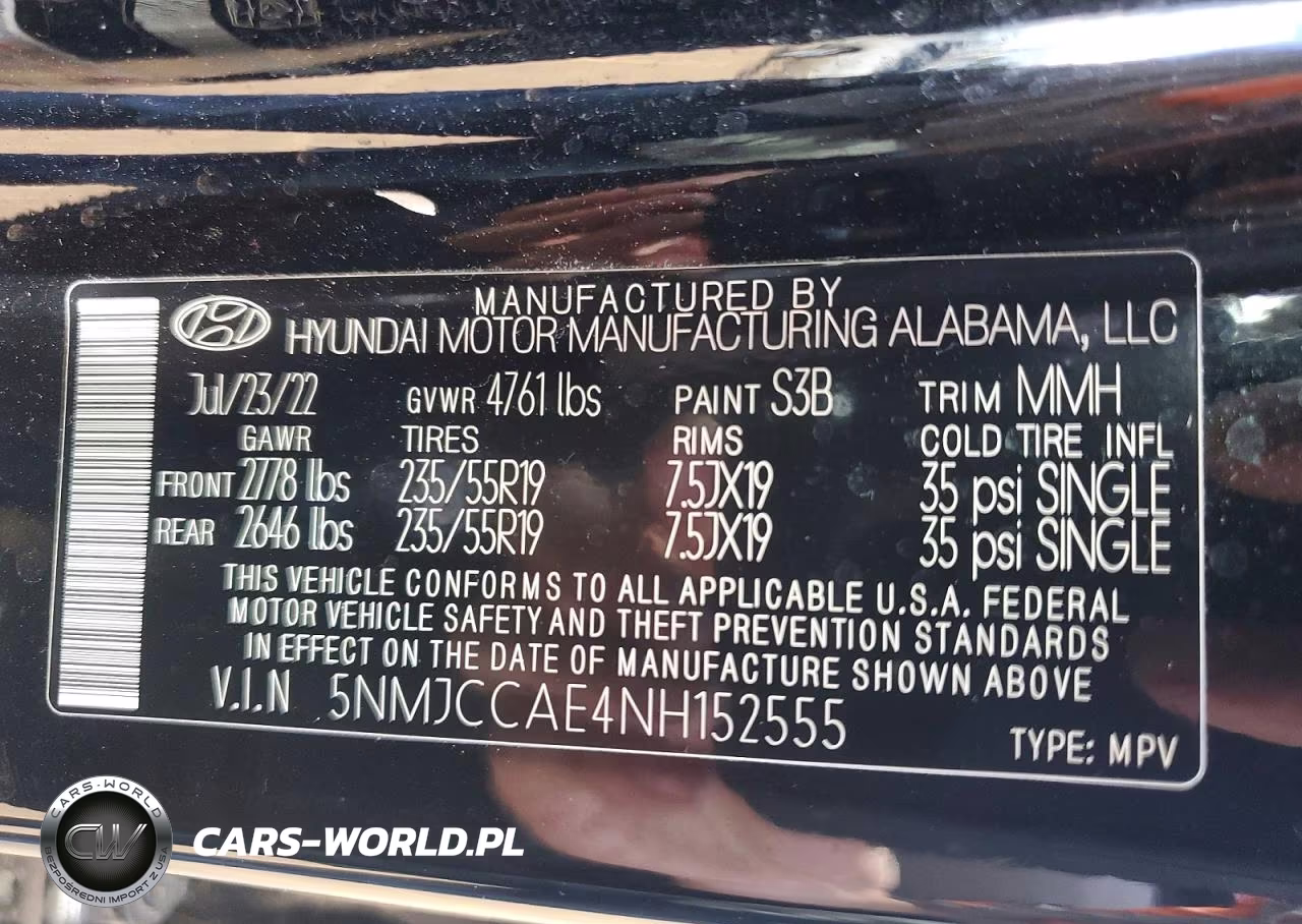 2022 Hyundai Tucson Sel VIN:5NMJCCAE4NH152555 - 12