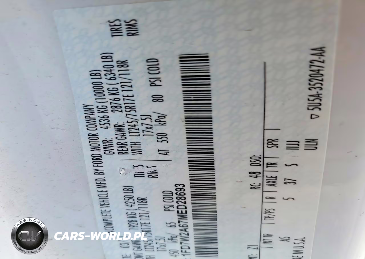 2021 Ford F250 VIN:1FD7W2A67MED28693 - 12