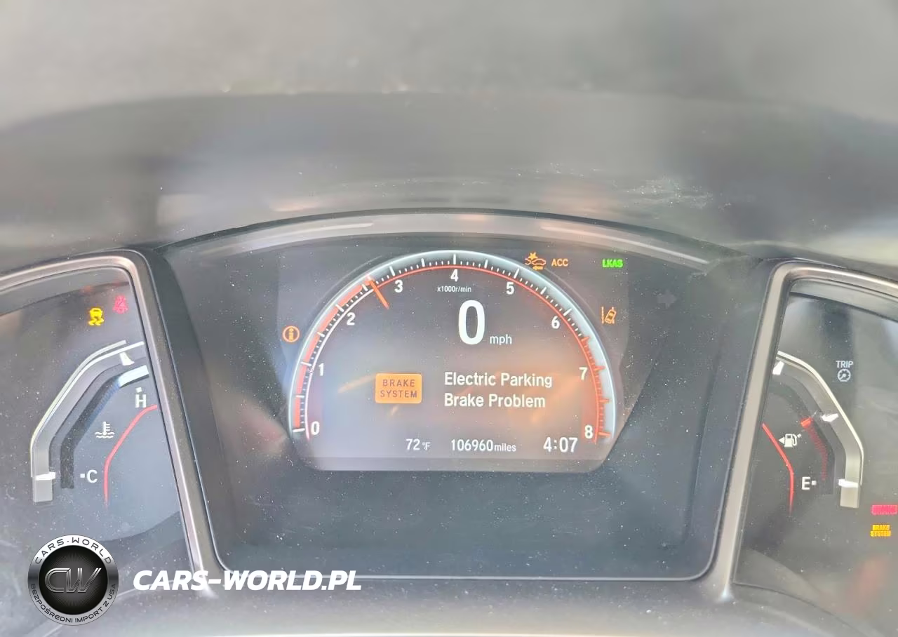 2020 Honda Civic Si VIN:2HGFC1E58LH707277 - 9