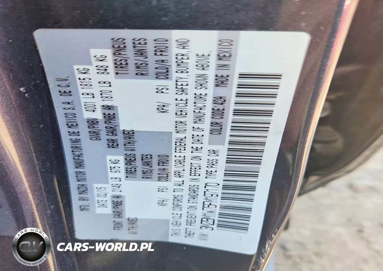 2015 Mazda 3 Grand Touring VIN:3MZBM1W76FM197170 - 12